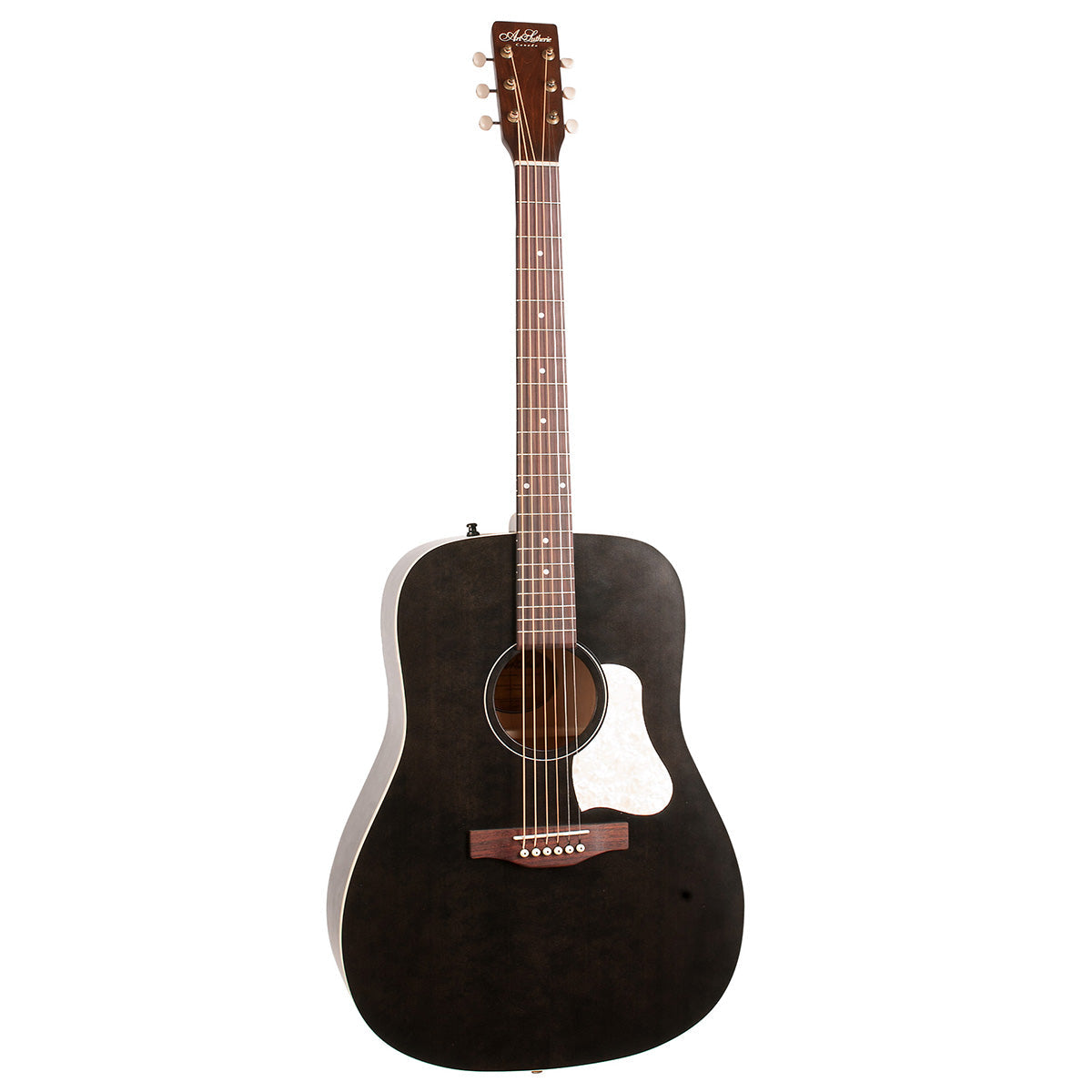 Art & Lutherie Americana Acoustic Guitar ~ Faded Black, Acoustic Guitar for sale at Richards Guitars.