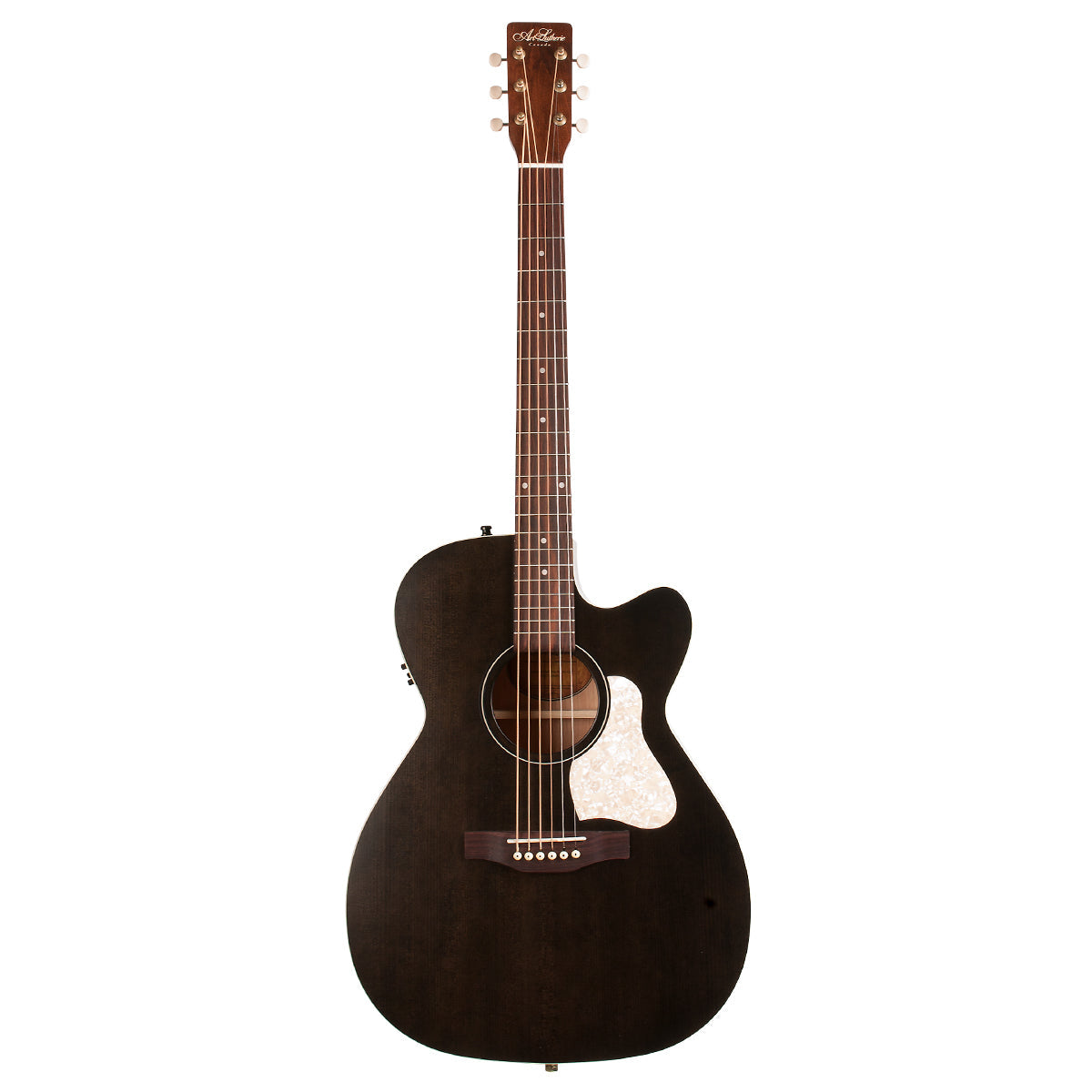 Art & Lutherie Legacy Cutaway Electro-Acoustic Guitar ~ Faded Black ~ PreSys II, Electro Acoustic Guitar for sale at Richards Guitars.