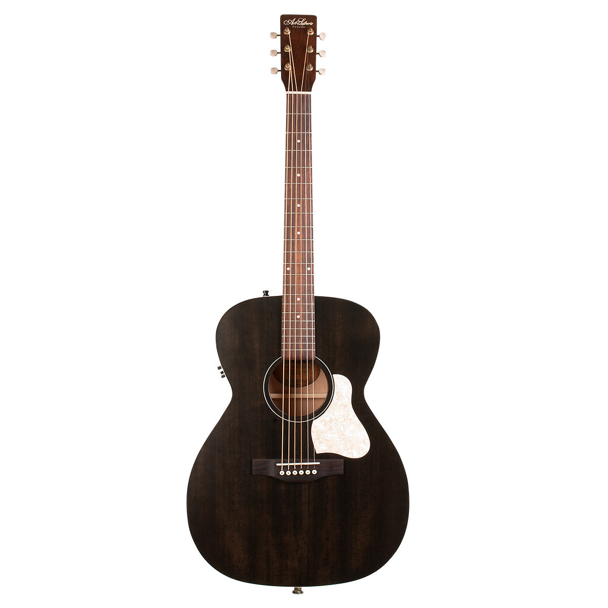 Art & Lutherie Legacy Electro-Acoustic Guitar ~ Faded Black ~ PreSys II, Electro Acoustic Guitar for sale at Richards Guitars.