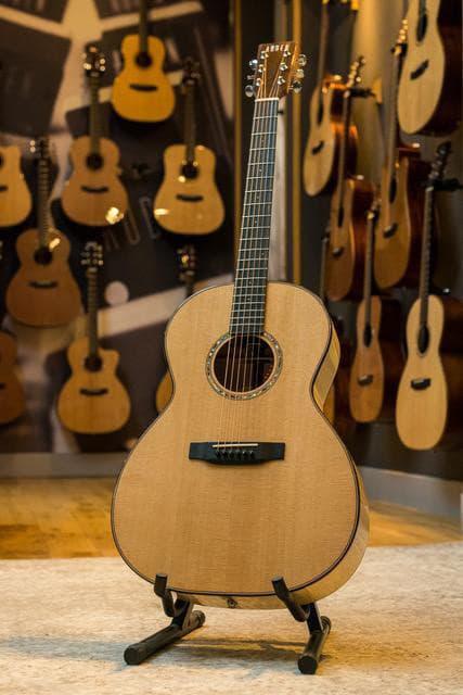 Auden Artist Chester Maple Full Body., Electro Acoustic Guitar for sale at Richards Guitars.