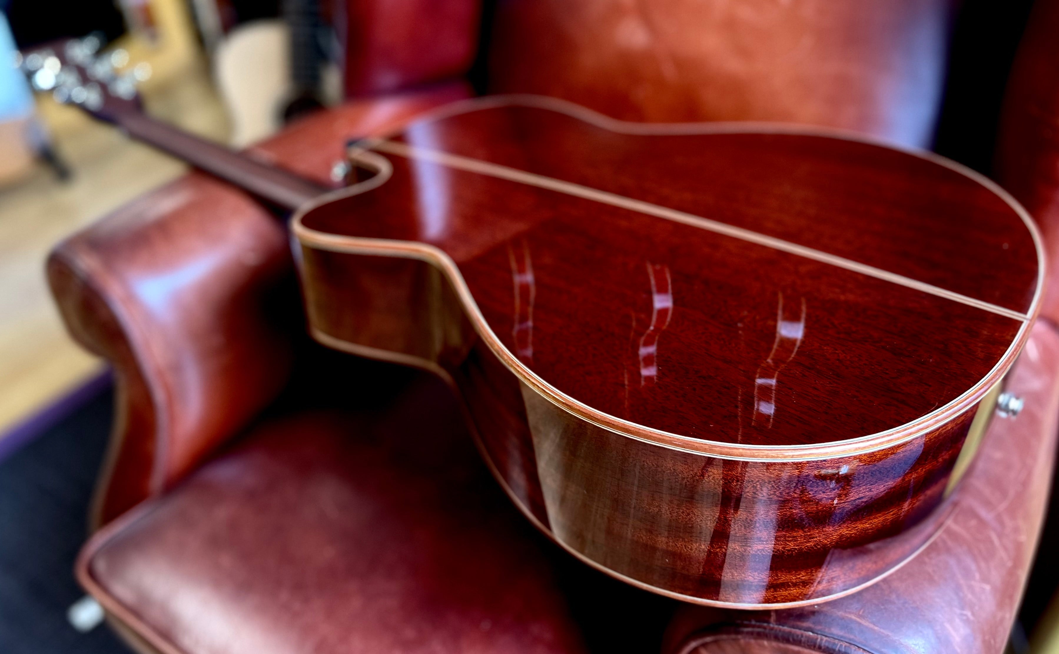 Auden Austin Mahogany Cutaway, Electro Acoustic Guitar for sale at Richards Guitars.