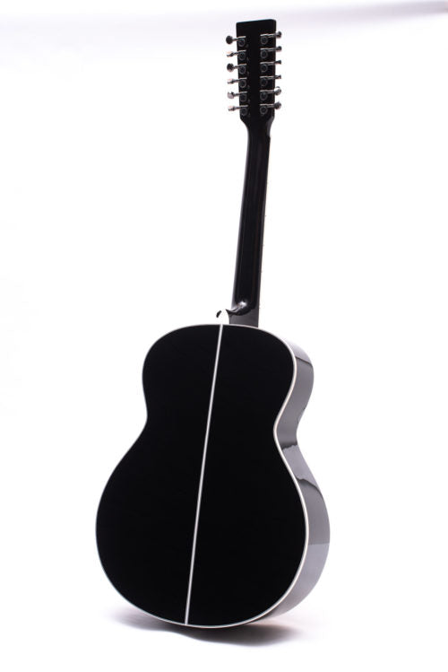 Auden Black Austin Mahogany 12 String., Electro Acoustic Guitar for sale at Richards Guitars.