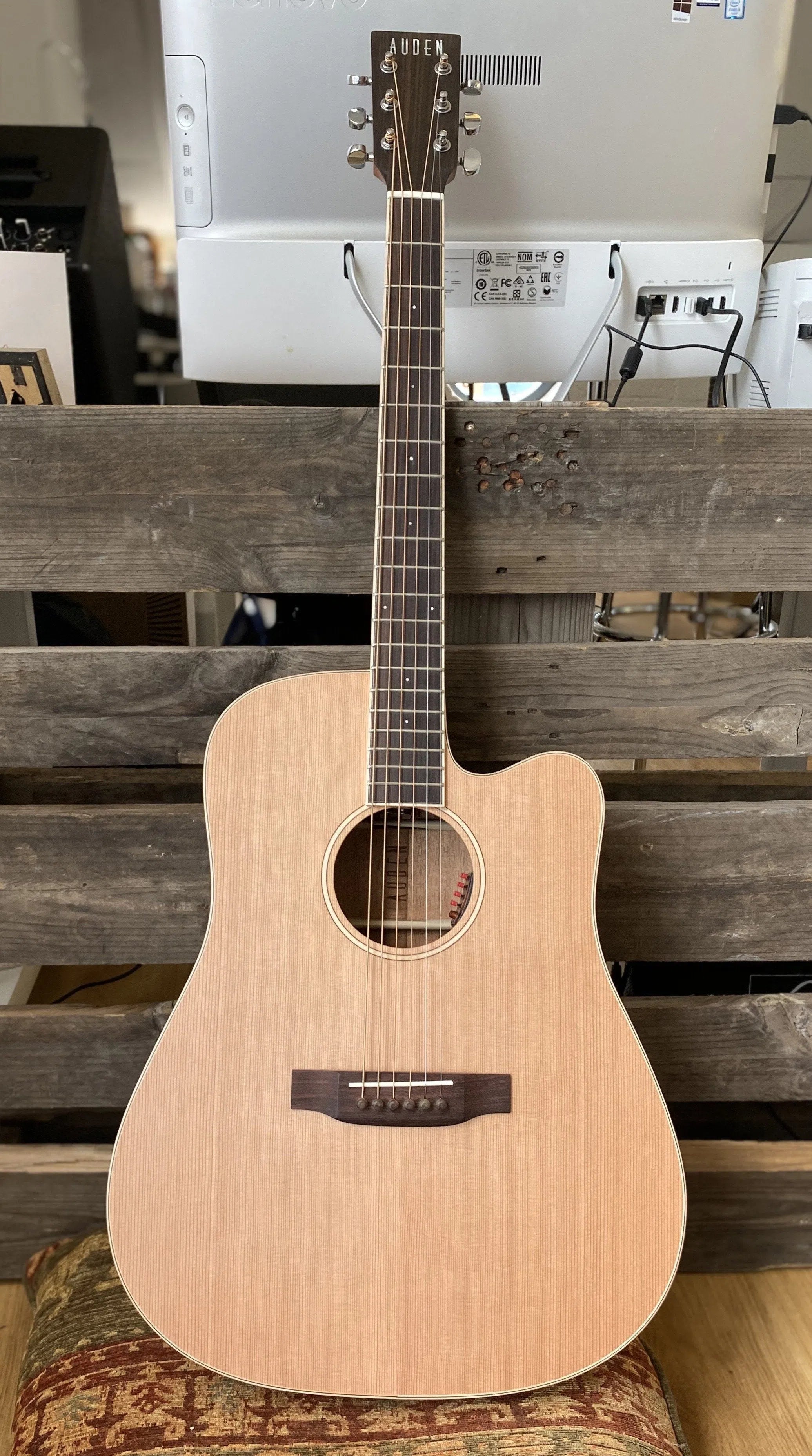 Auden Neo Colton Cutaway., Electro Acoustic Guitar for sale at Richards Guitars.