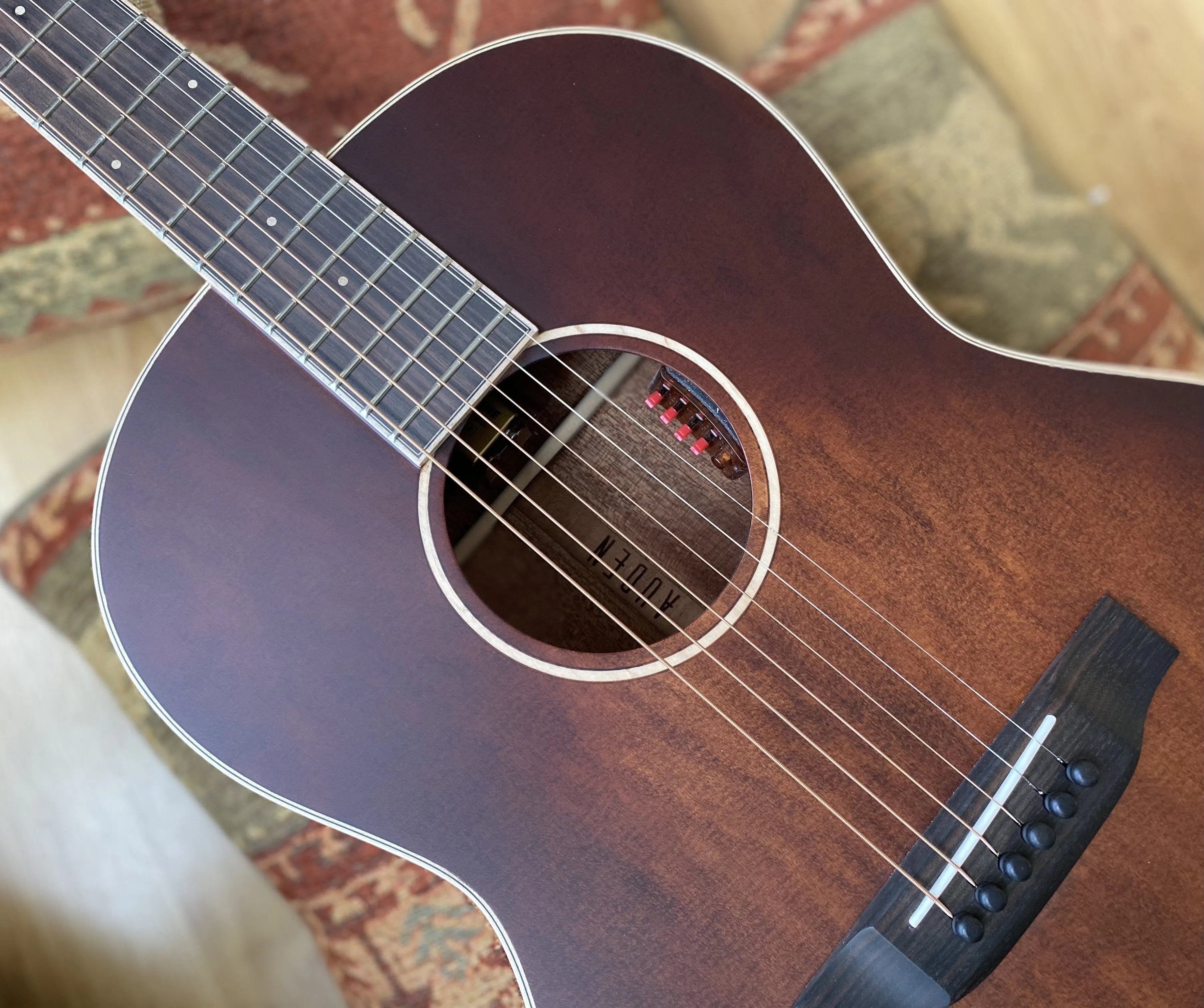 Auden Tobacco Julia Electro Acoustic Guitar, Electro Acoustic Guitar for sale at Richards Guitars.