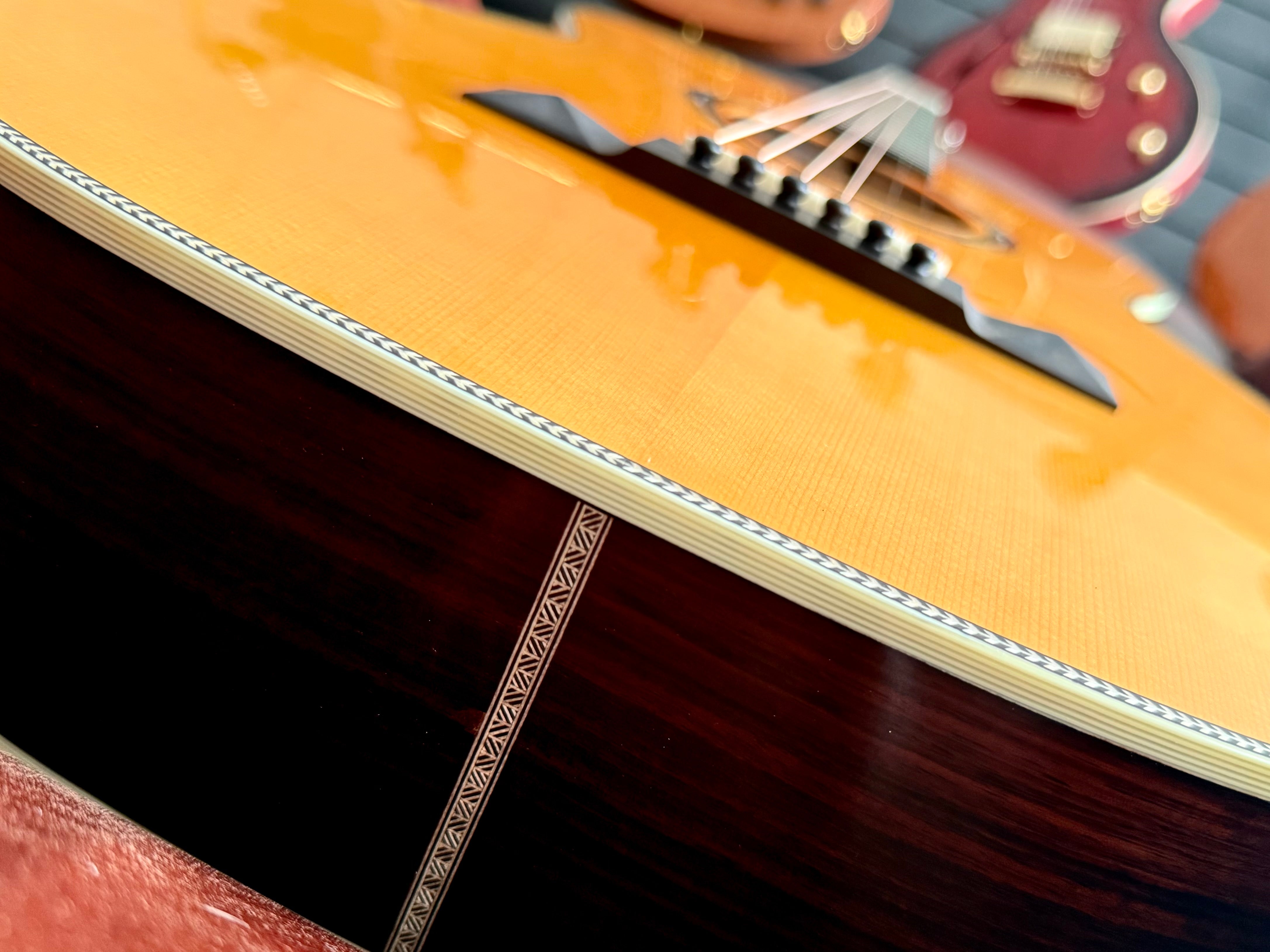 Buy Duke A PF Solid 630mm Scale All Solid Acoustic With Rosewood Back & Sides (Inc Gigbag) 