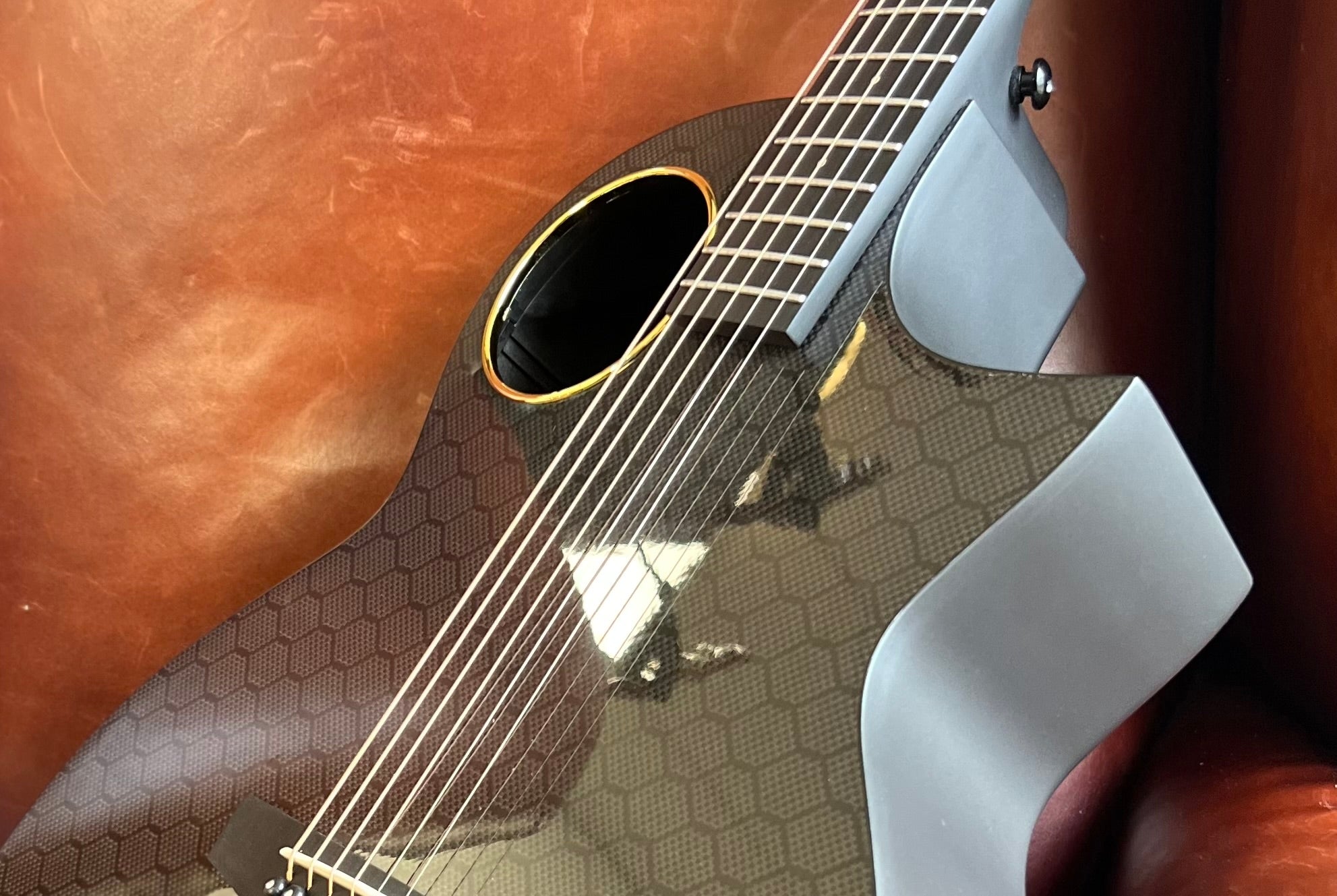 Enya X4 PRO Carbon Fibre Electro-Acoustic Travel Guitar, Electro Acoustic Guitar for sale at Richards Guitars.