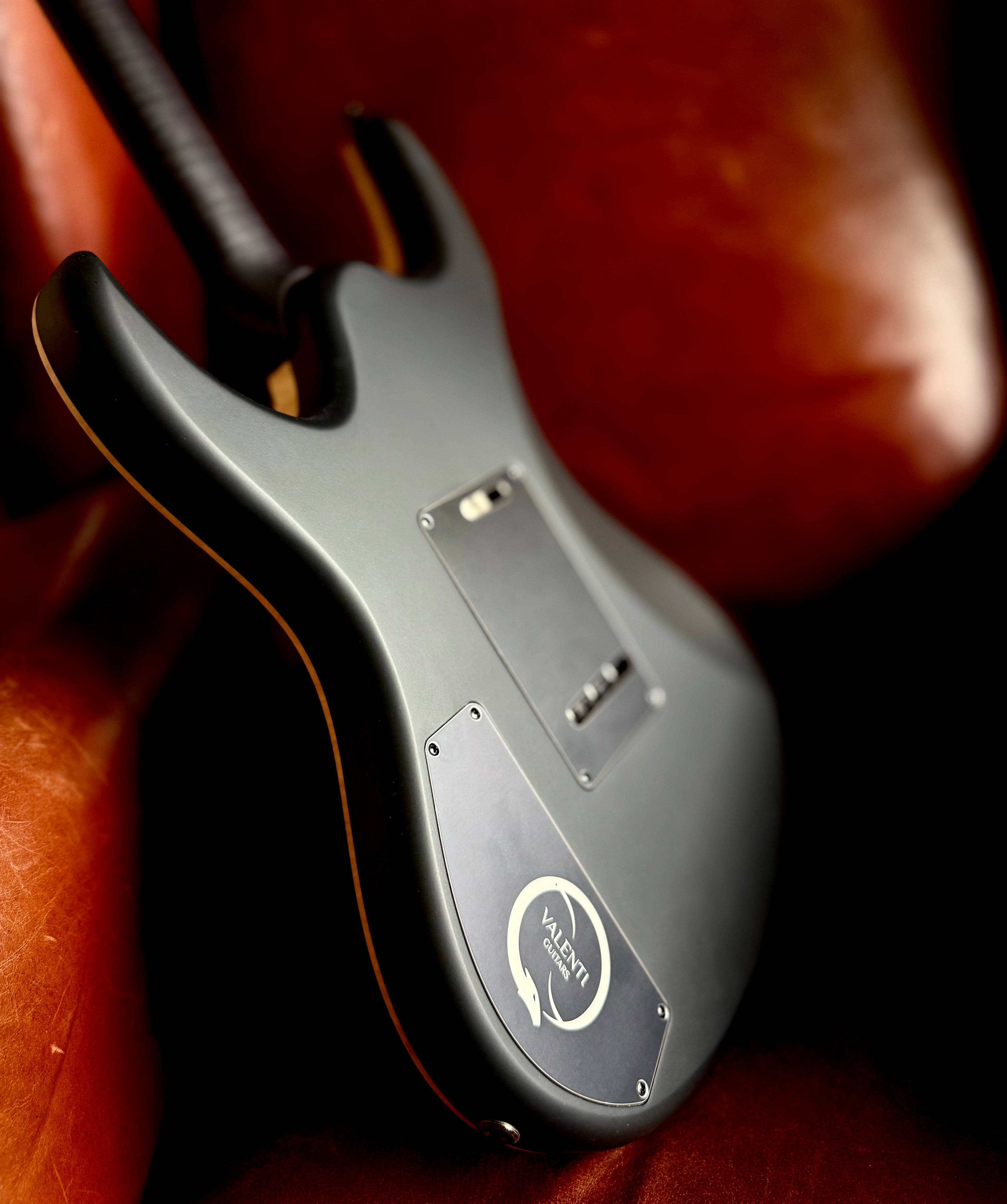 Valenti Nebula Dark Night Custom : Hand Made In Italy Richards Guitars Of Stratford Upon Avon