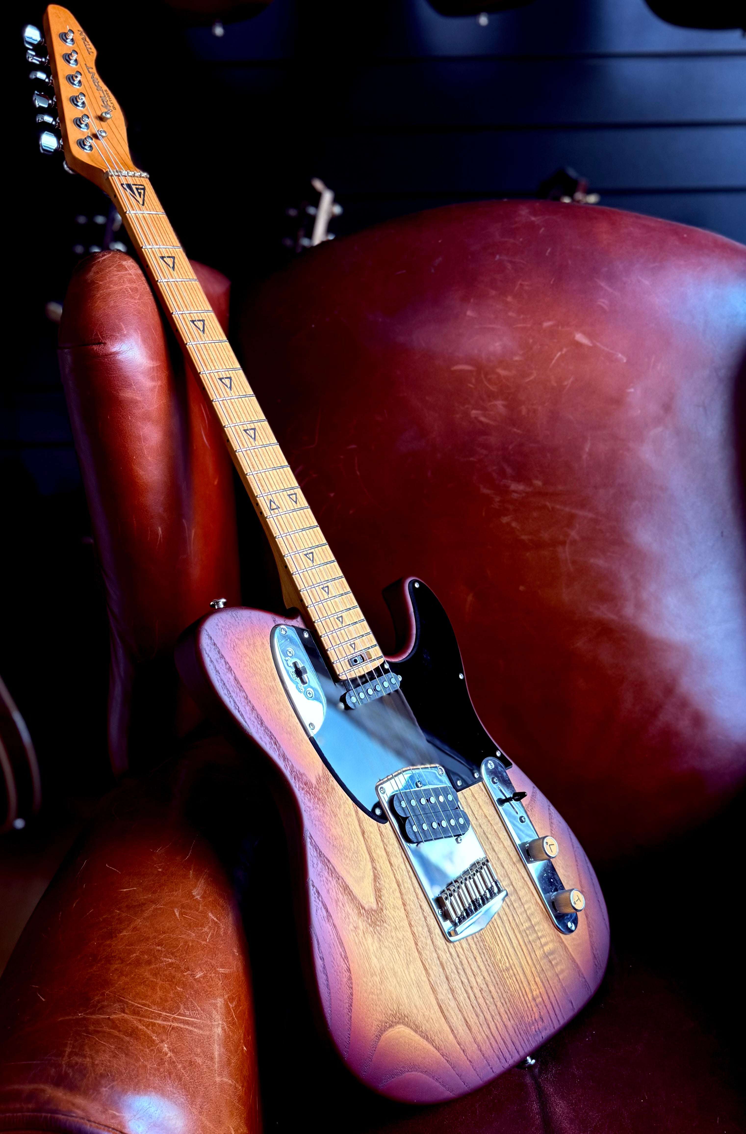 Valiant Titan Sunburst, Electric Guitar for sale at Richards Guitars.