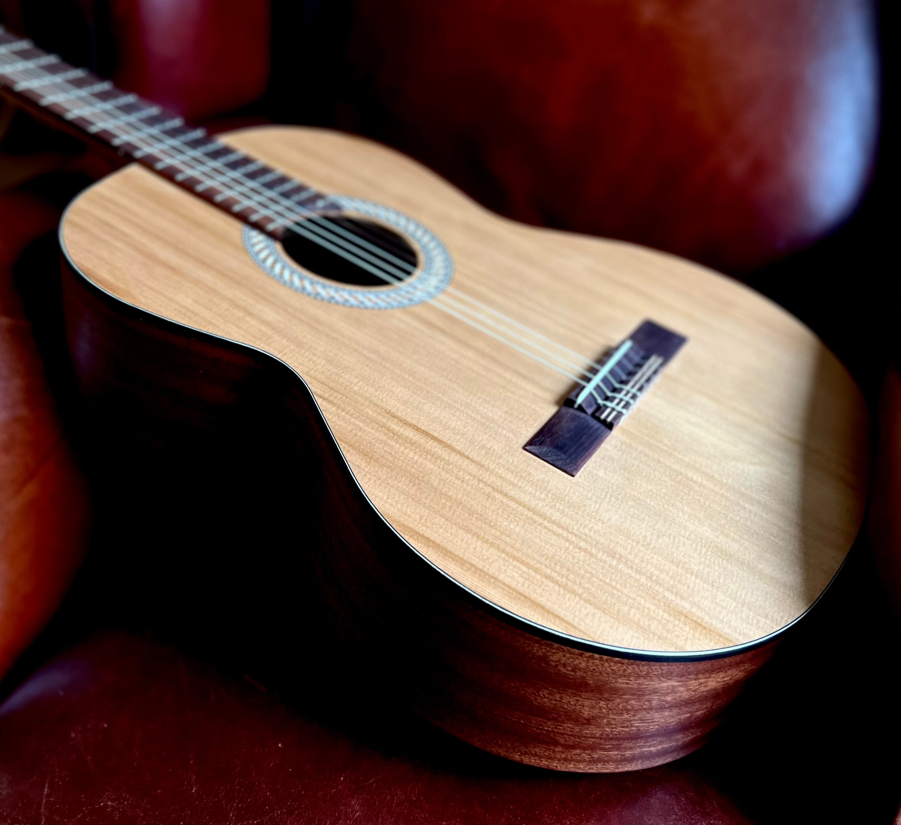 Kremona S65C-OP Open Pore, Solid Red Cedar, Sapelli Veneer, Electro Nylon Strung Guitar for sale at Richards Guitars.