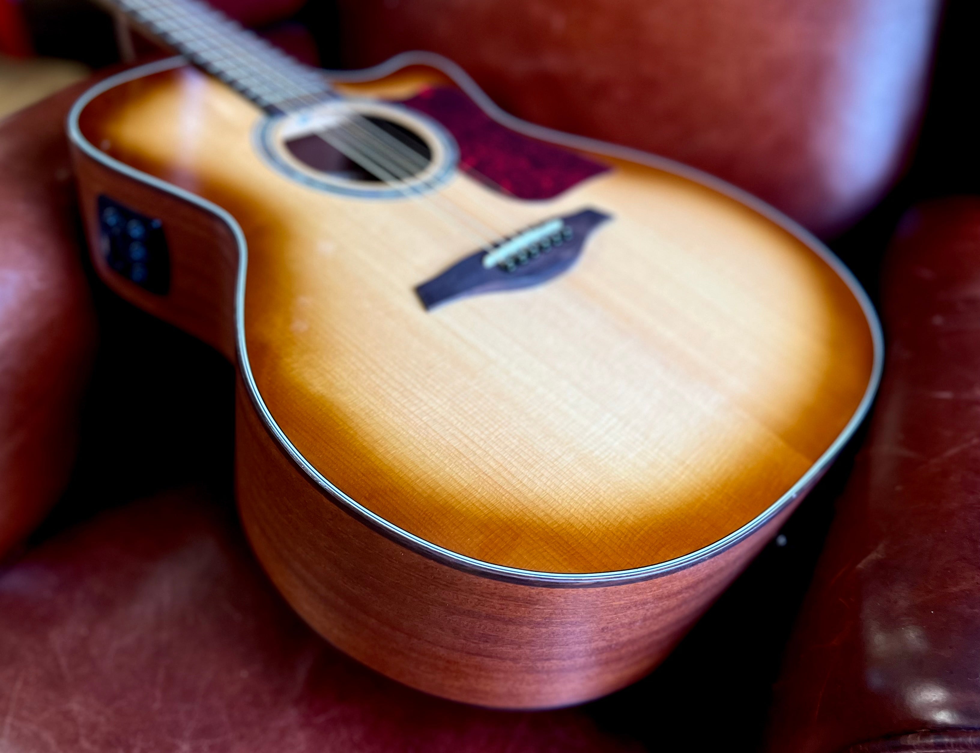 Vintage VGA990 Electro-Acoustic Sweetwater Guitar ~ Sunburst, Electro Acoustic Guitar for sale at Richards Guitars.