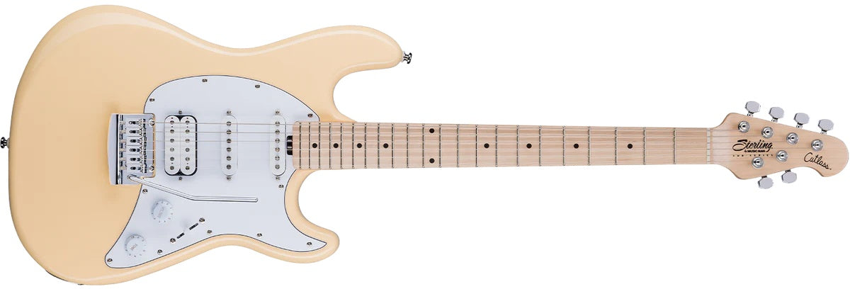 Sterling By Musicman SUBCUTLASS CT30 HSS VINTAGE CREAM MN, Electric Guitar for sale at Richards Guitars.