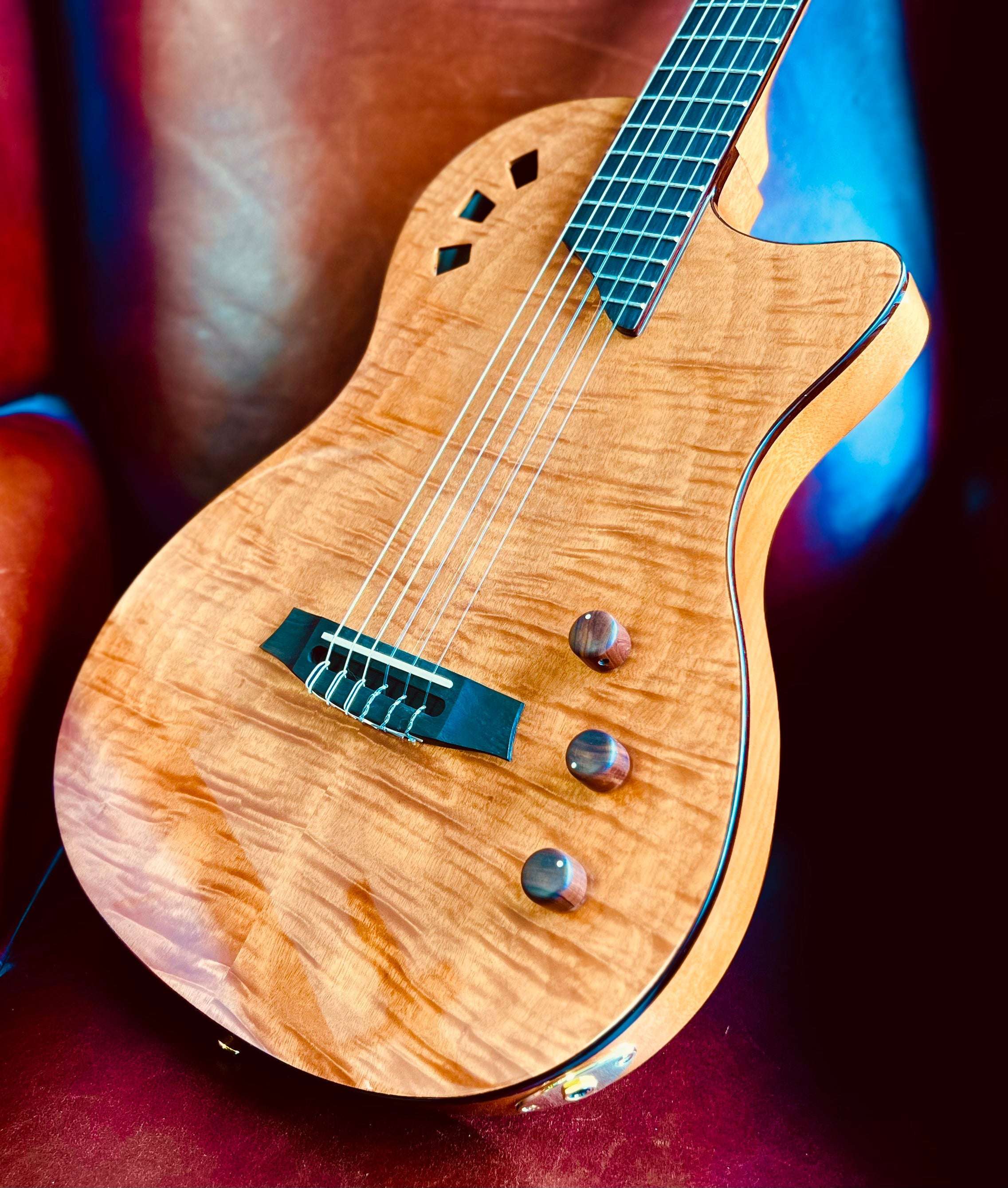 Cordoba Stage Natural Amber, Electro Nylon Strung Guitar for sale at Richards Guitars.