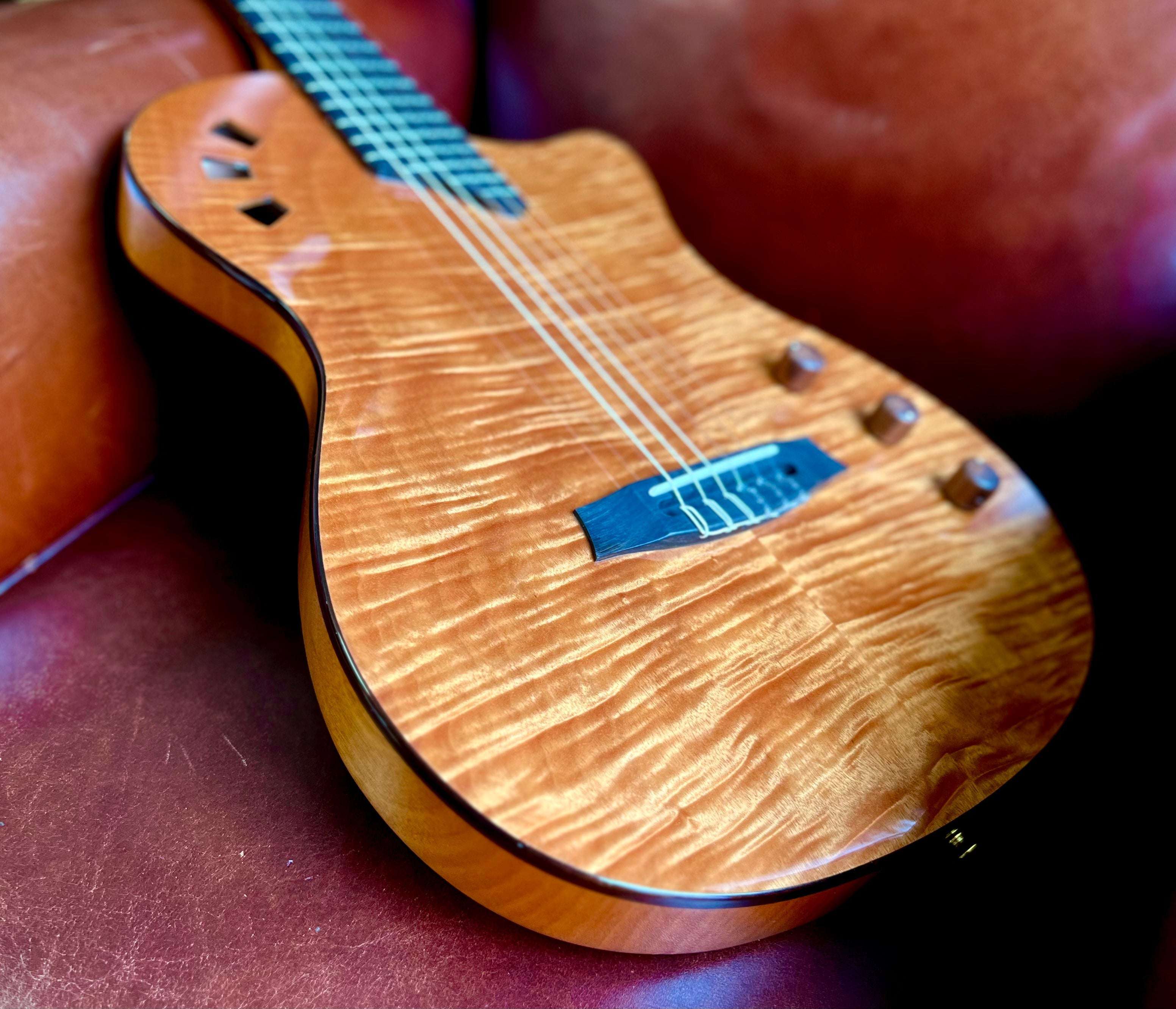 Cordoba Stage Natural Amber, Electro Nylon Strung Guitar for sale at Richards Guitars.