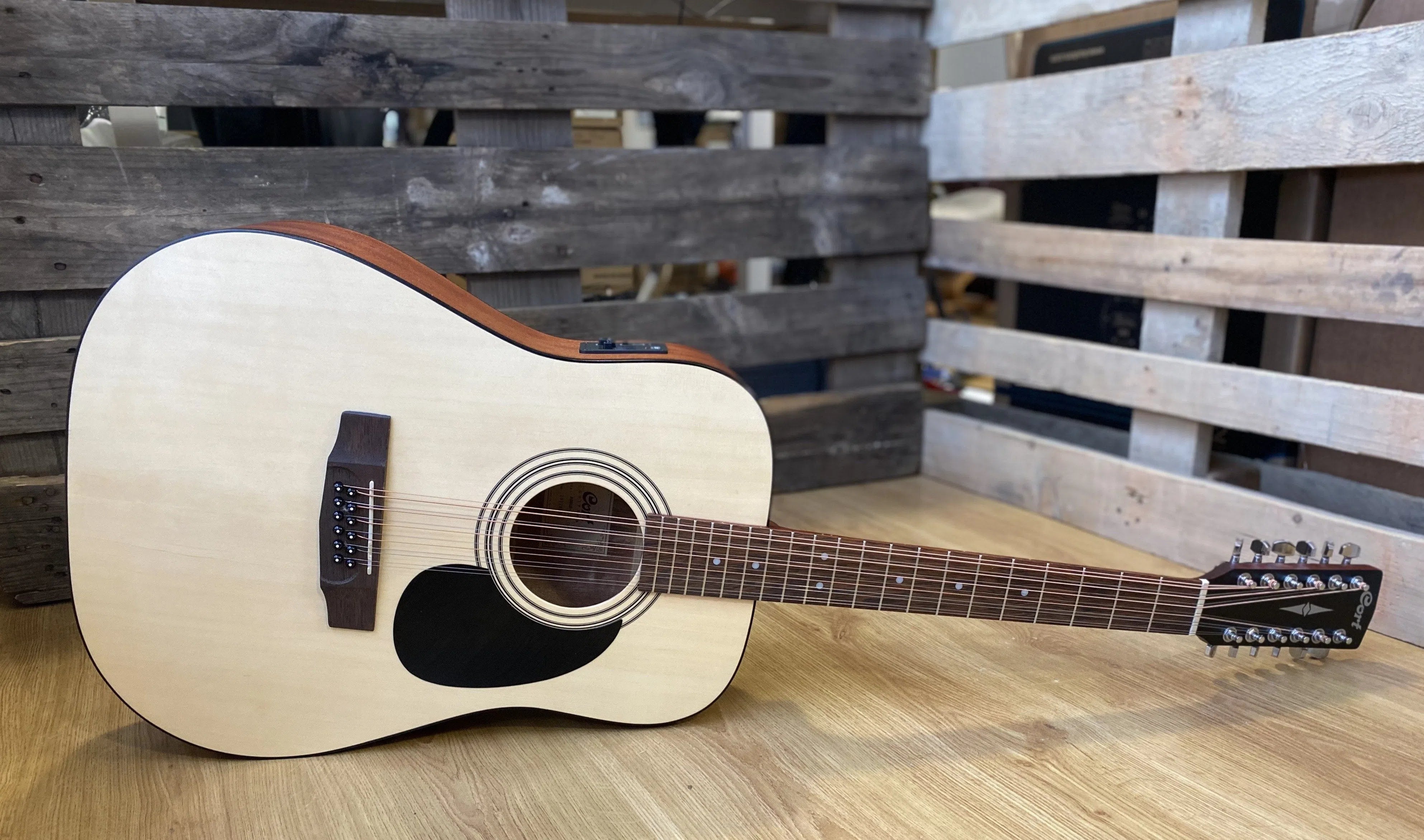 Cort AD810 12E Open Pore (ONLY ONE AT THIS PRICE), Electro Acoustic Guitar for sale at Richards Guitars.