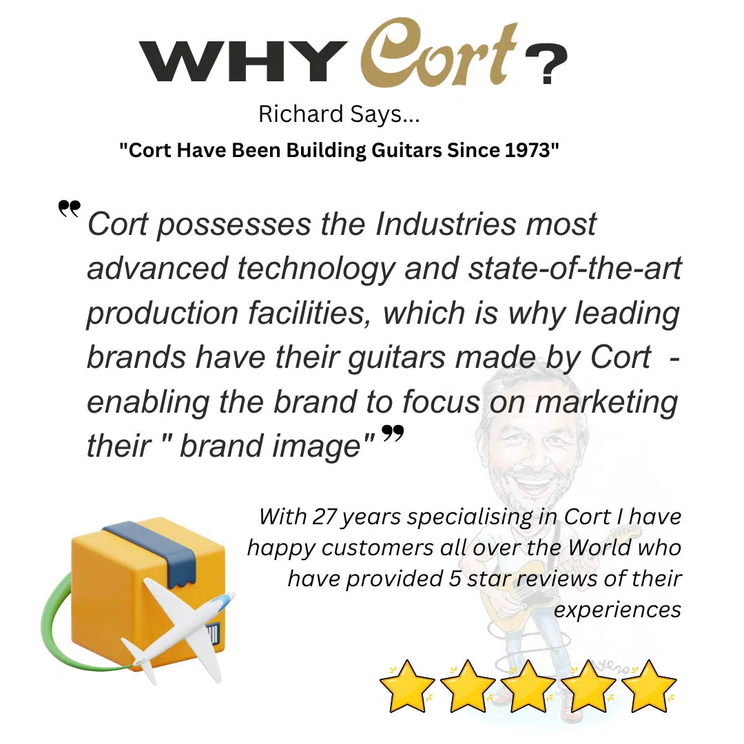 Cort CEC1 Open Pore Electro Nylon Guitar, Electro Nylon Strung Guitar for sale at Richards Guitars.