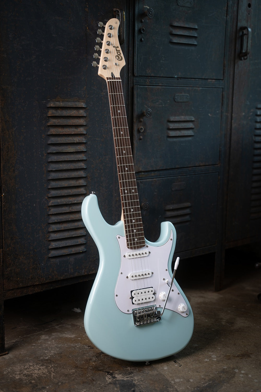 Cort G200 Sky Blue, Electric Guitar for sale at Richards Guitars.