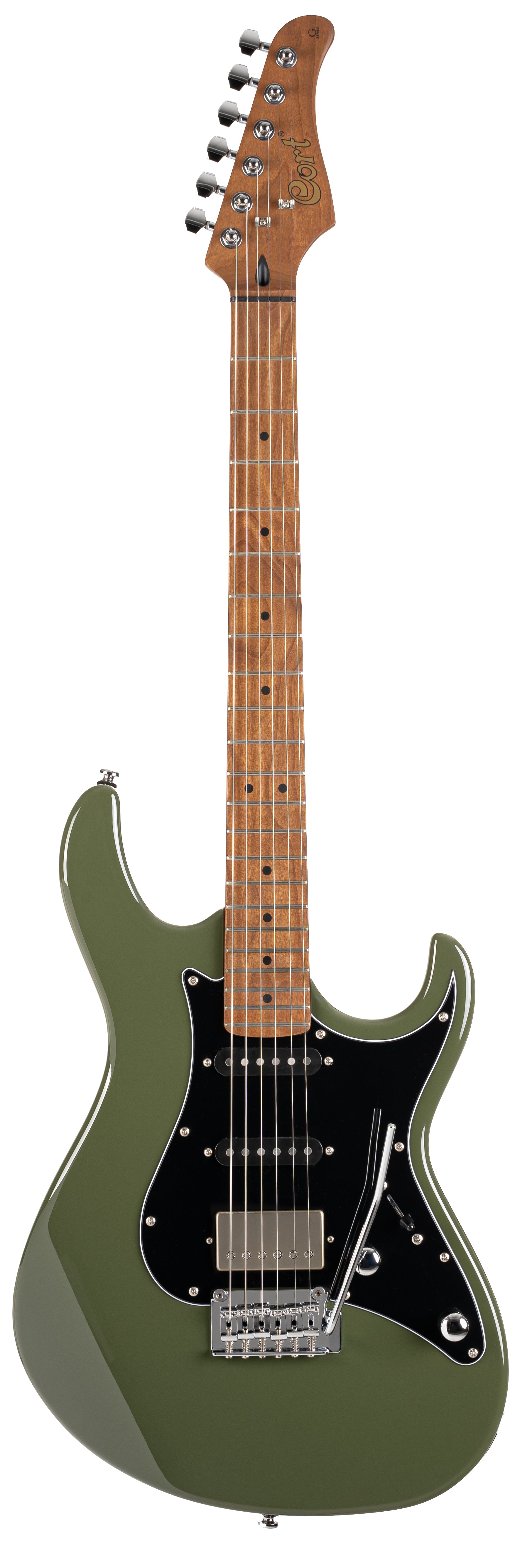 Cort G250 SE Olive Dark Green, Electric Guitar for sale at Richards Guitars.