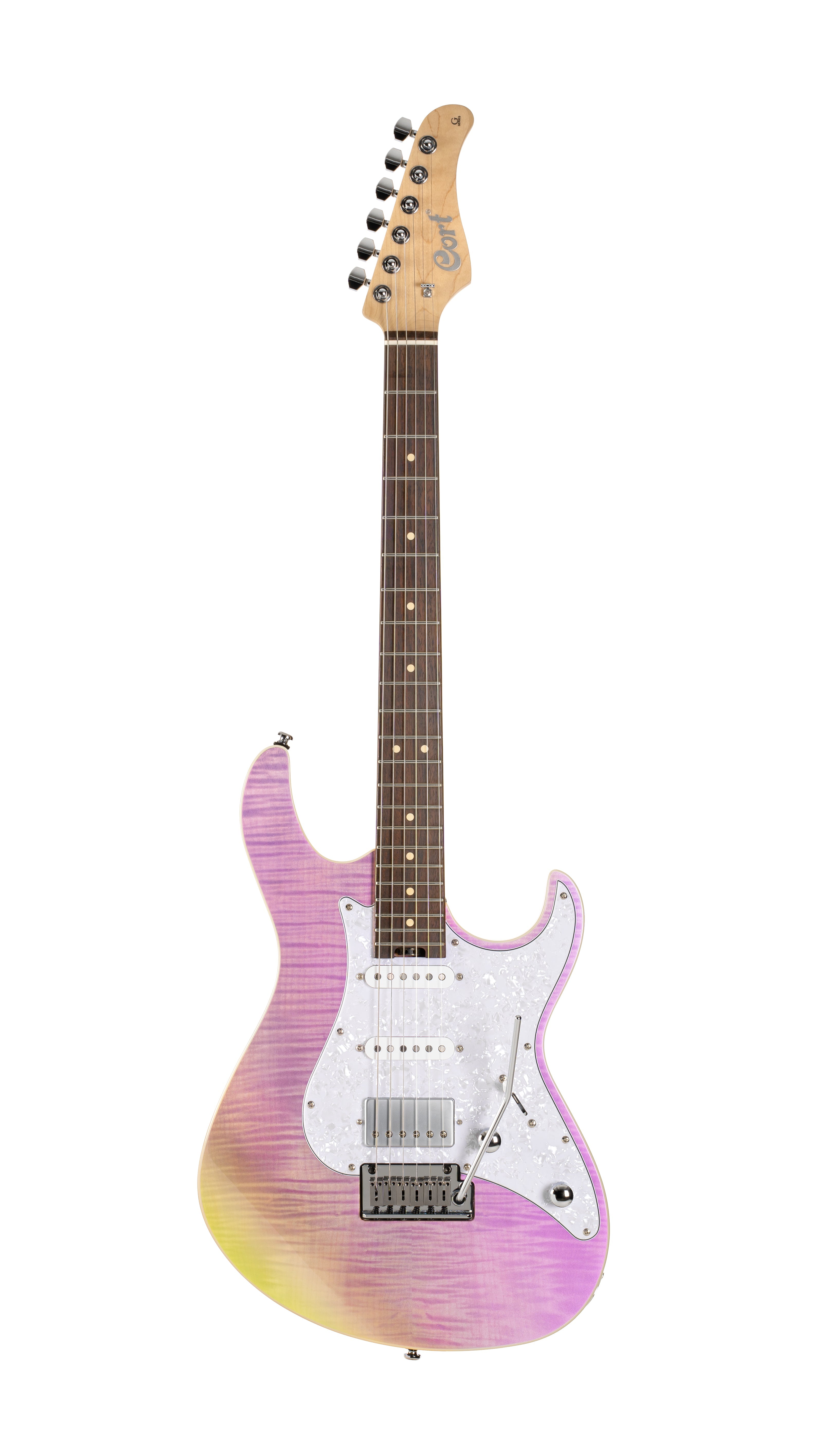 Cort G280 Select Trans Chameleon Purple, Electric Guitar for sale at Richards Guitars.