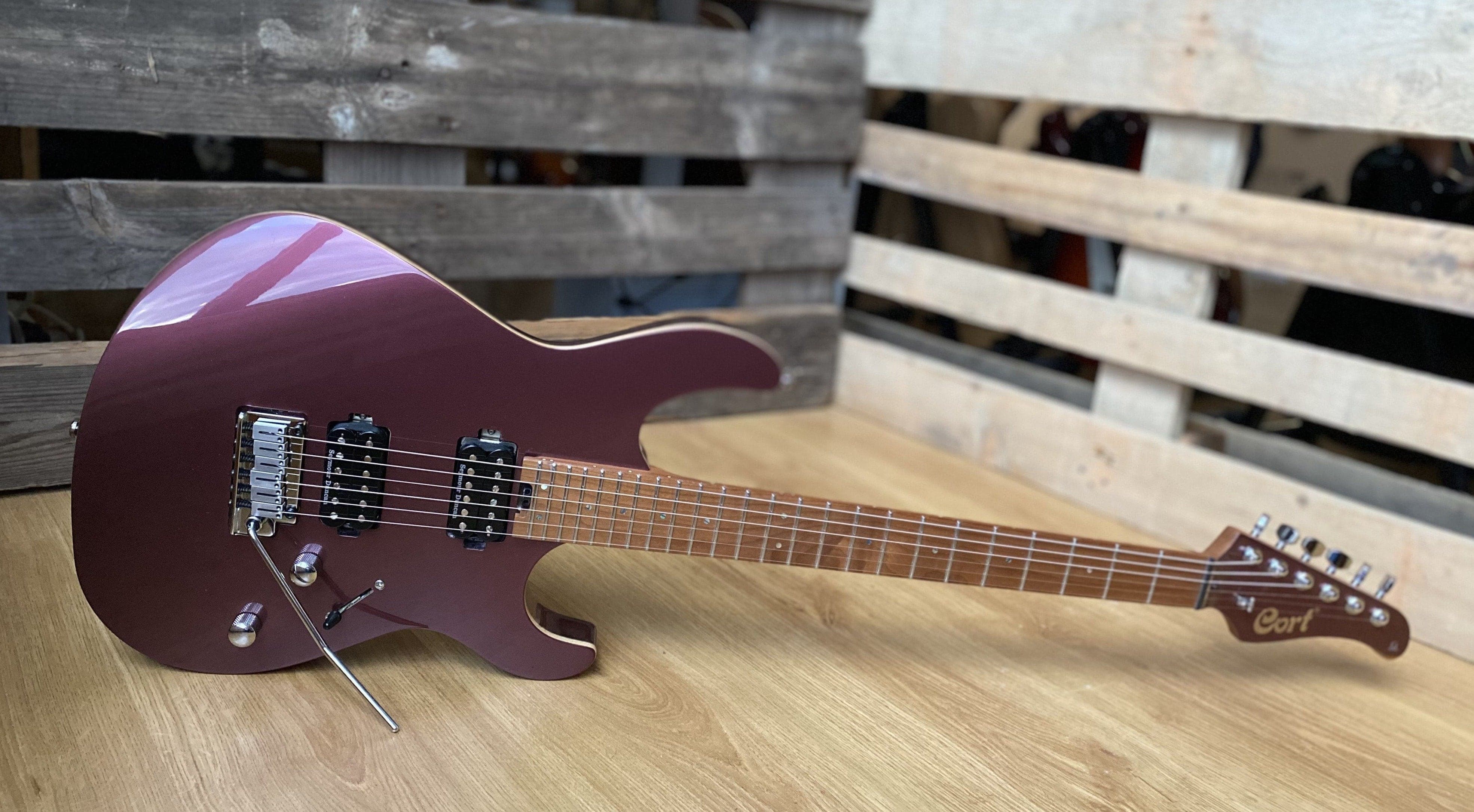 Cort G300 Pro Vivid Burgundy, Electric Guitar for sale at Richards Guitars.