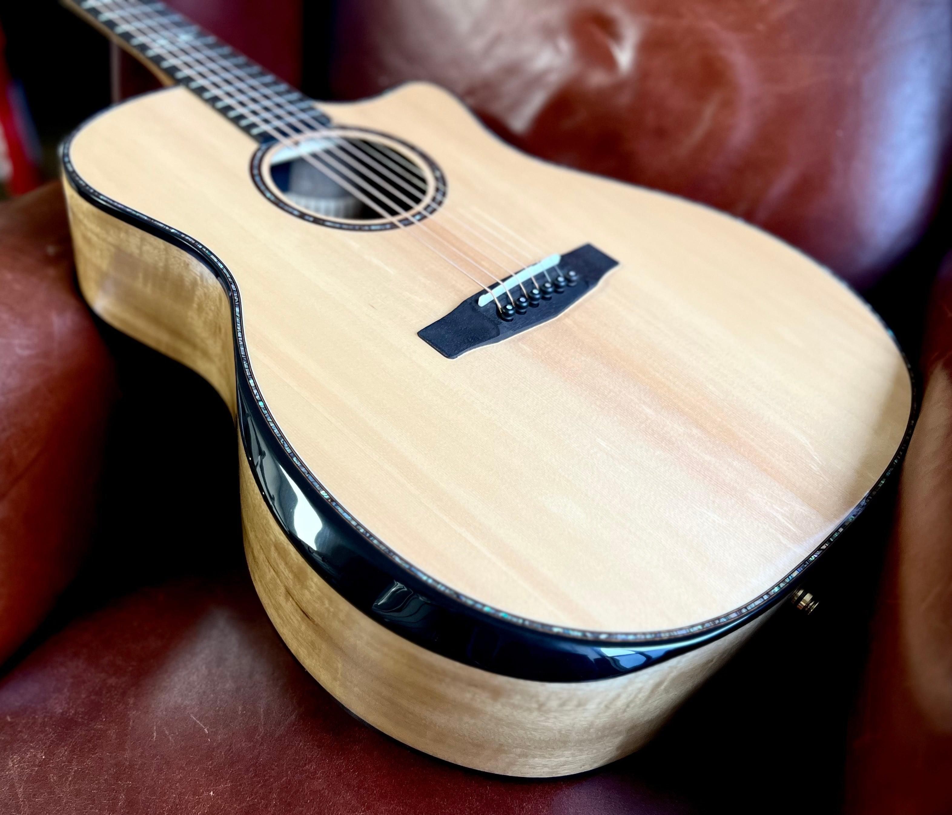 Cort GA MY Bevel Natural Electro Acoustic Guitar, Electro Acoustic Guitar for sale at Richards Guitars.