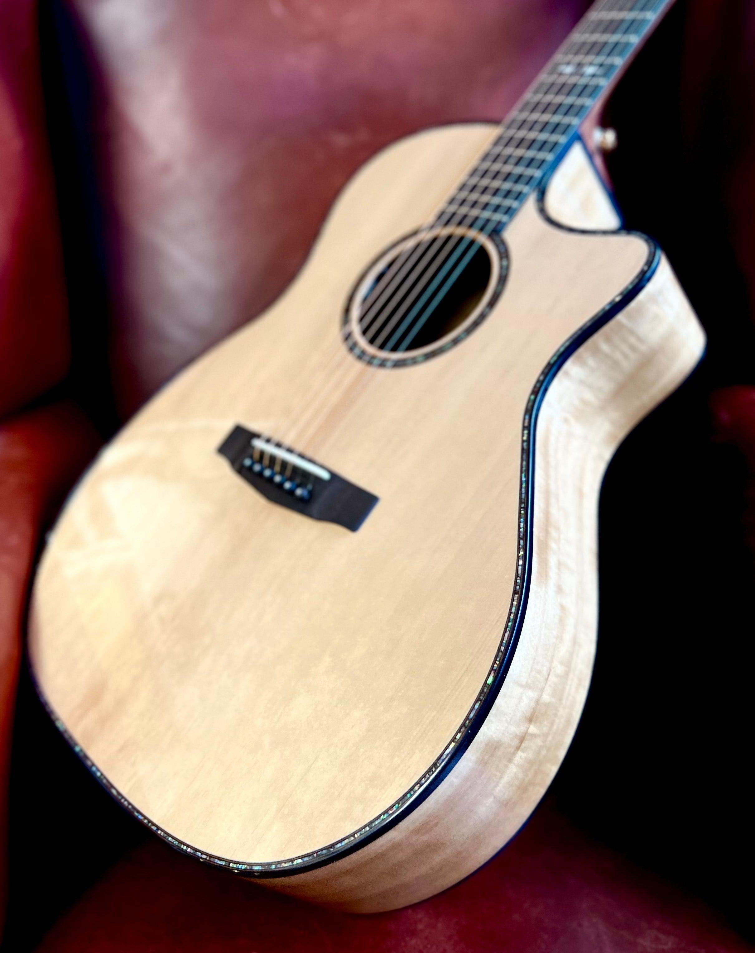 Cort GA MY Bevel Natural Electro Acoustic Guitar