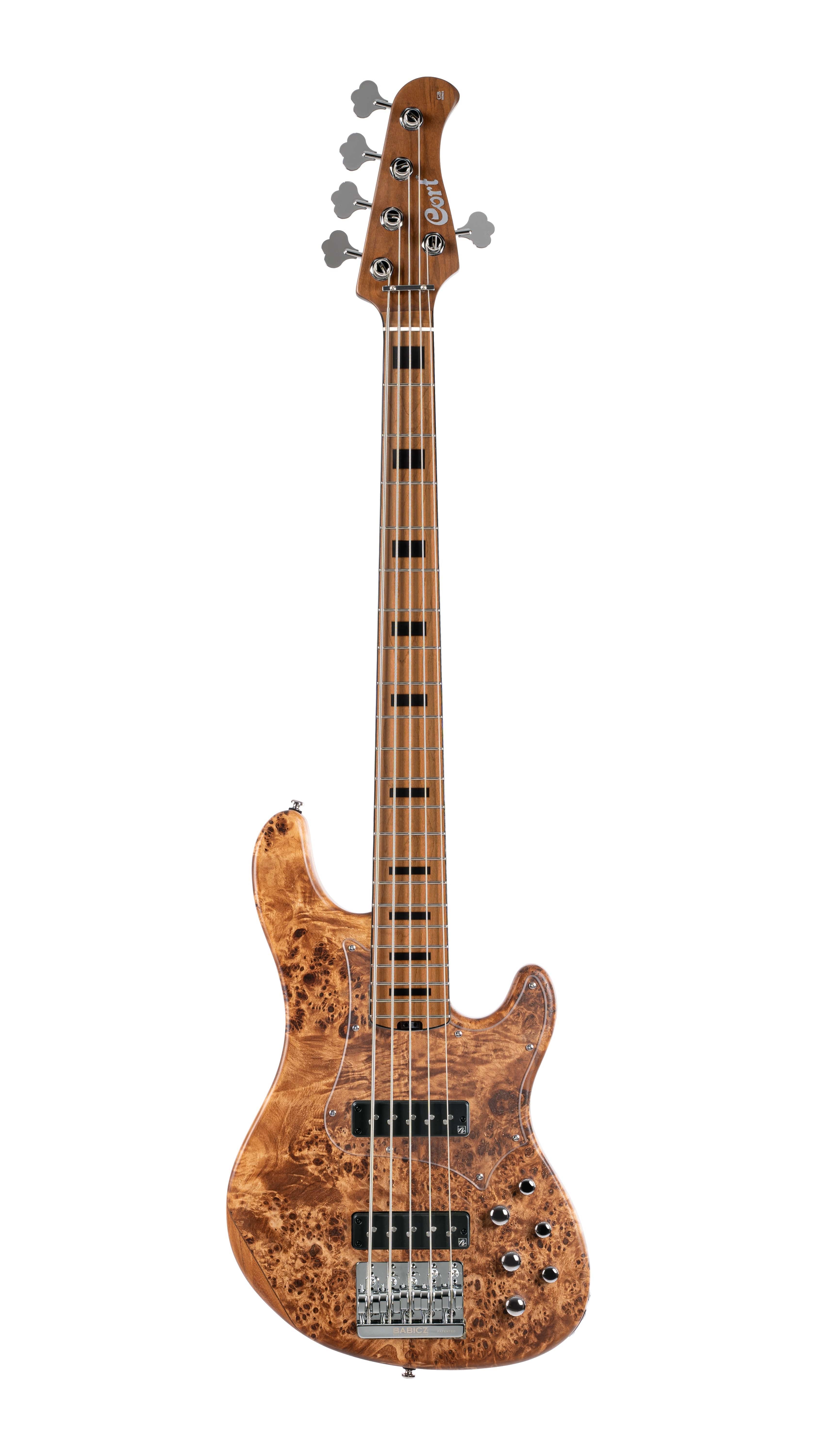 Cort GB Modern 5 String Vintage Natural, Bass Guitar for sale at Richards Guitars.