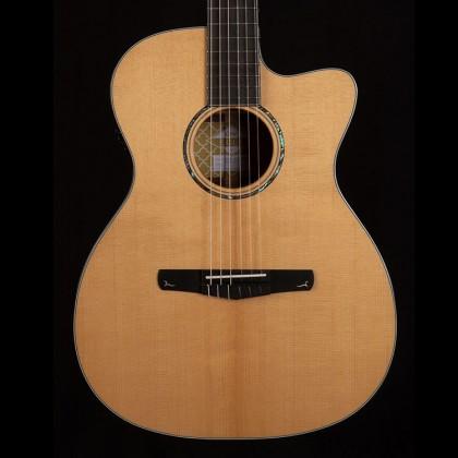 Cort Gold OC8 Nylon Hybrid (48mm nut) Electro Nylon Guitar. Top Recommendation, Electro Nylon Strung Guitar for sale at Richards Guitars.