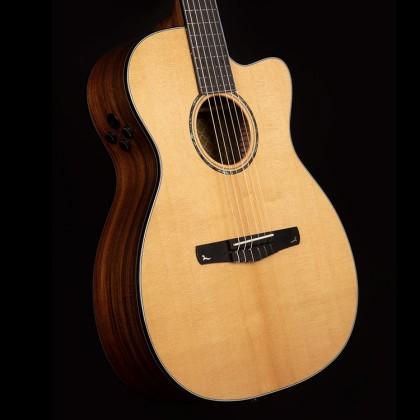 Cort Gold OC8 Nylon Hybrid (48mm nut) Electro Nylon Guitar. Top Recommendation, Electro Nylon Strung Guitar for sale at Richards Guitars.