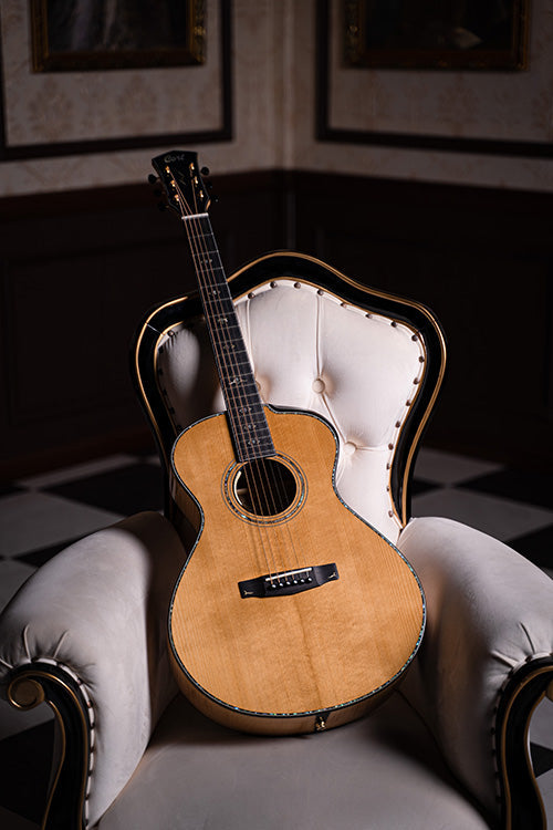 Cort Gold Passion Natural with Case, Acoustic Guitar for sale at Richards Guitars.