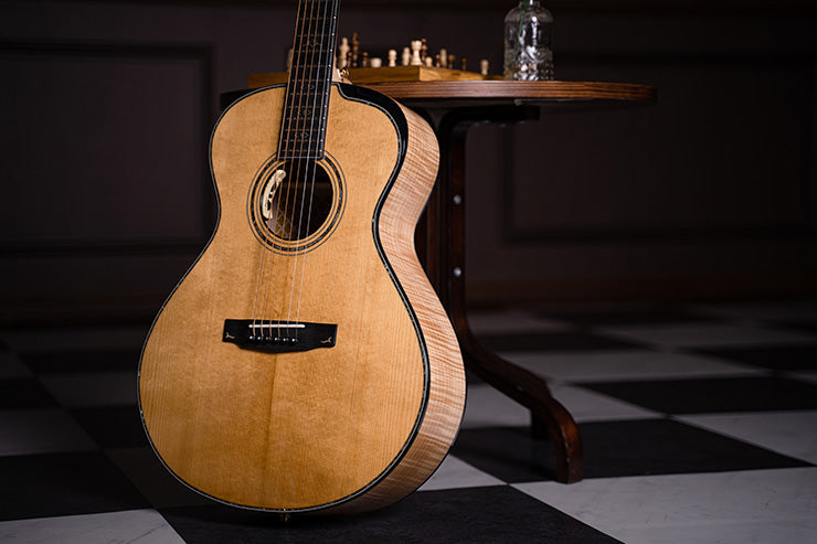 Cort Gold Passion Natural with Case, Acoustic Guitar for sale at Richards Guitars.