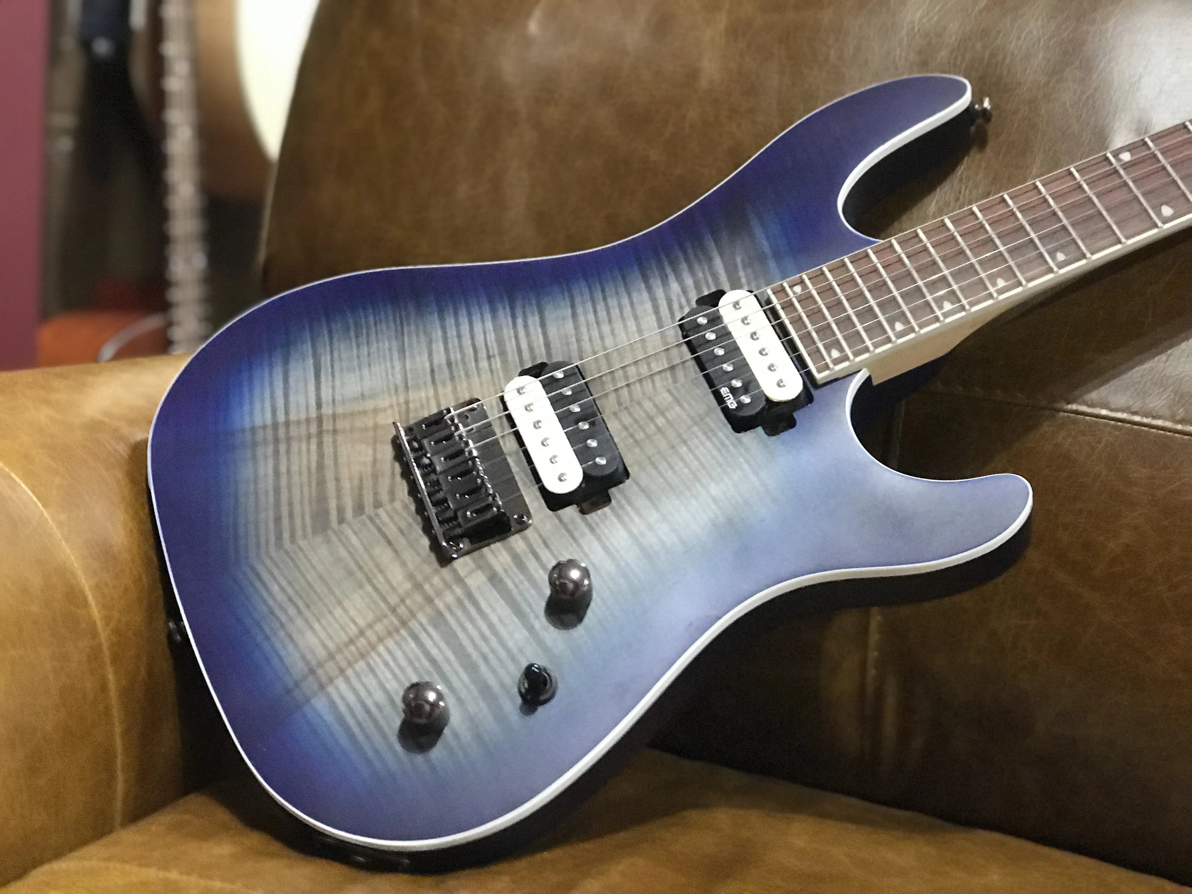 Cort KX300 Open Pore Cobalt Burst, Electric Guitar for sale at Richards Guitars.