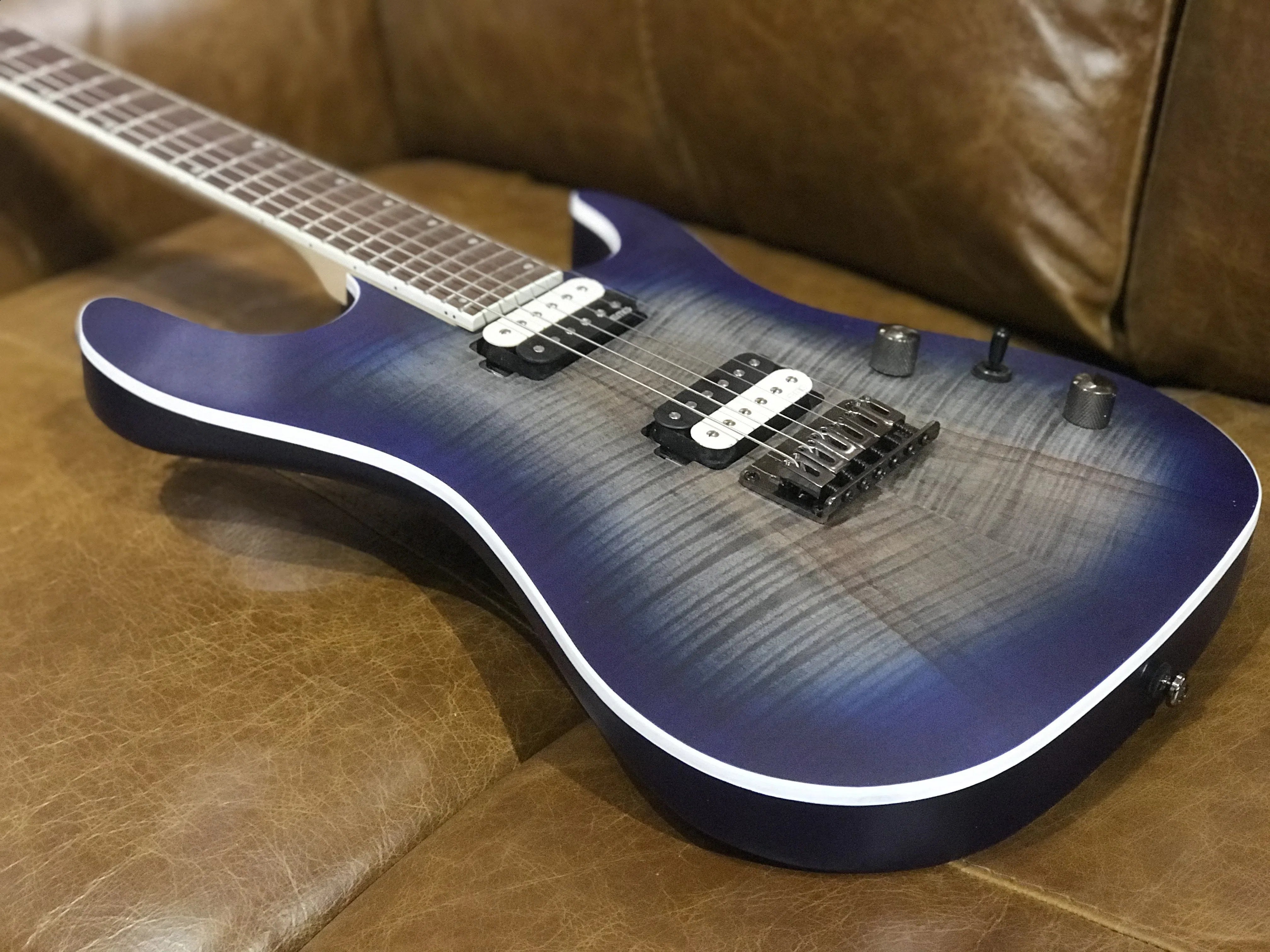 Cort KX300 Open Pore Cobalt Burst, Electric Guitar for sale at Richards Guitars.