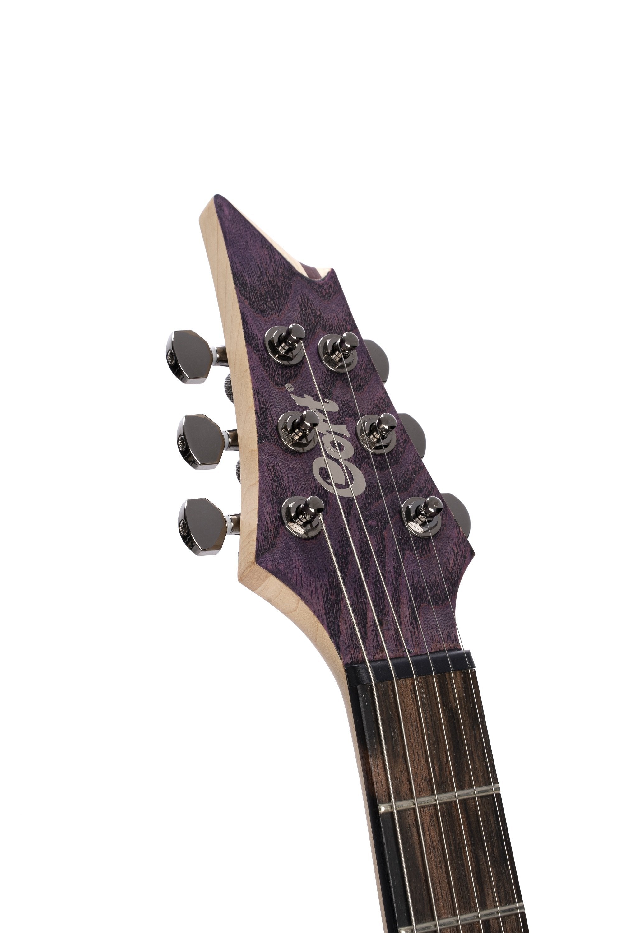 Cort KX500 Etched Deep Violet, Electric Guitar for sale at Richards Guitars.