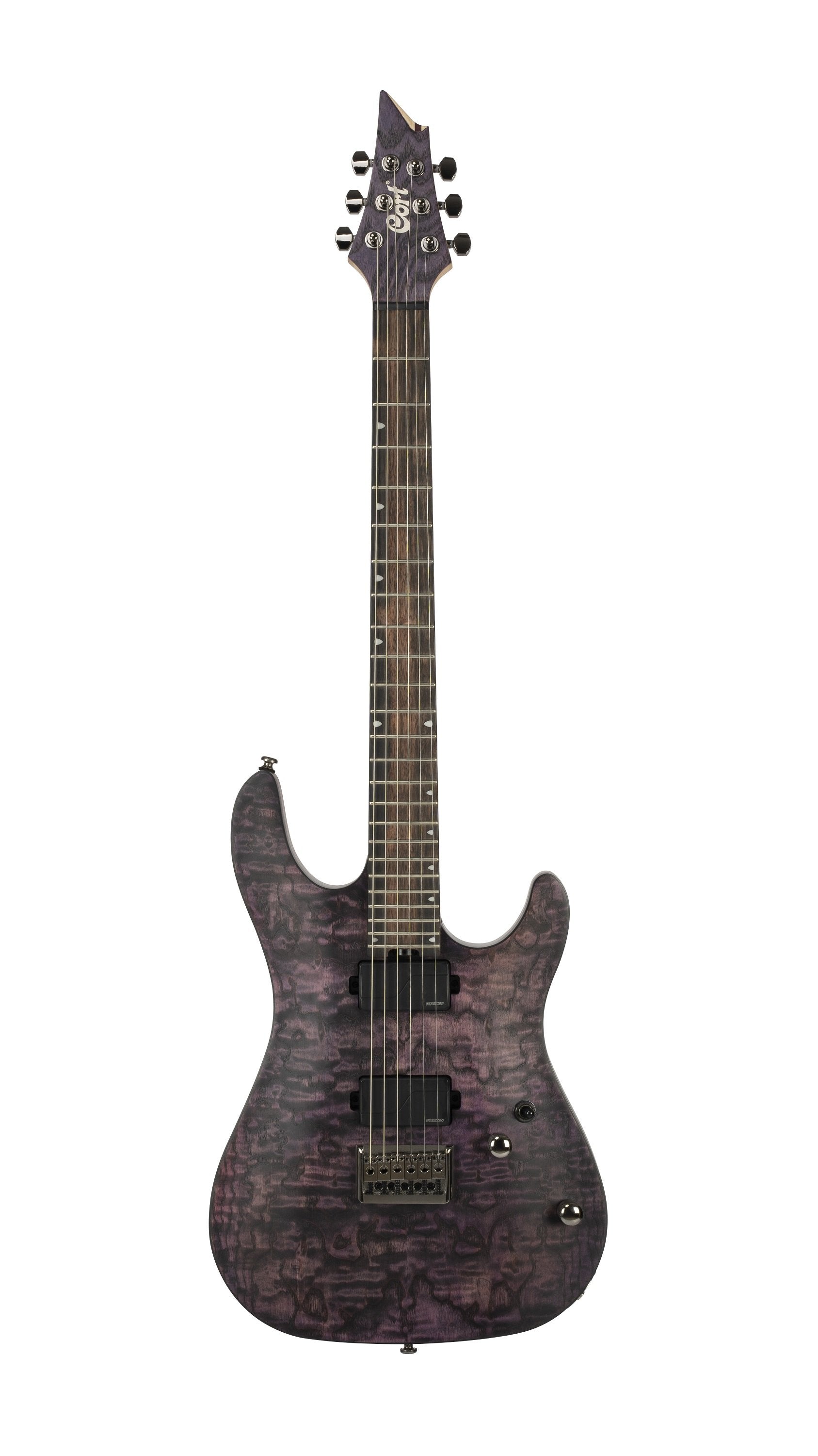 Cort KX500 Etched Deep Violet, Electric Guitar for sale at Richards Guitars.