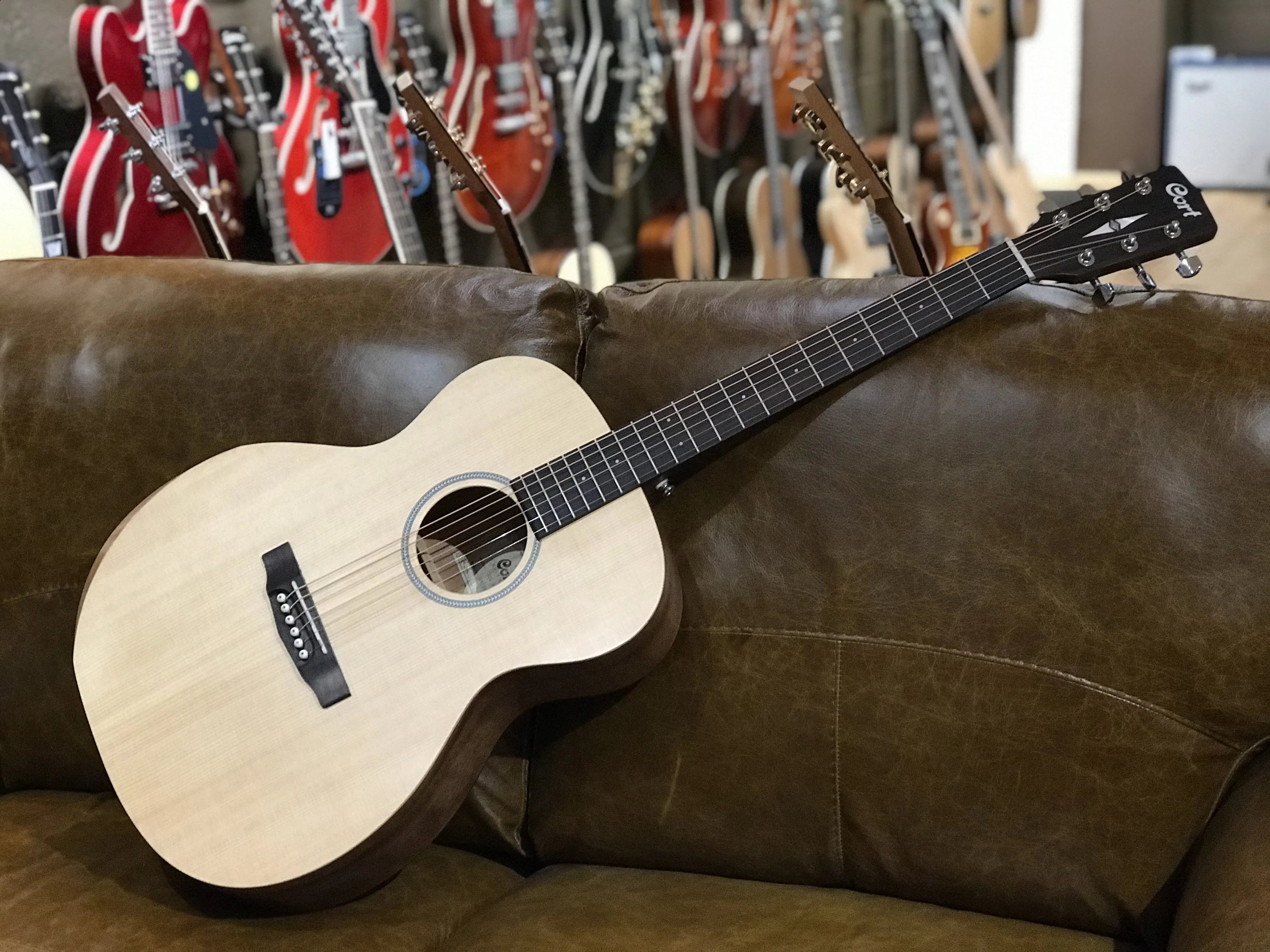 Cort Luce Acoustic Bevel Cut Open Pore, Acoustic Guitar for sale at Richards Guitars.