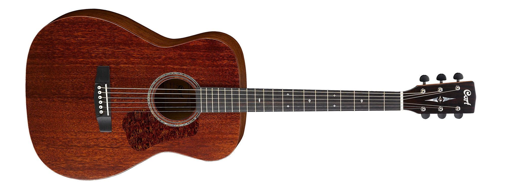 Cort Luce L450C NS Natural Satin Solid Mahogany OM, Acoustic Guitar for sale at Richards Guitars.