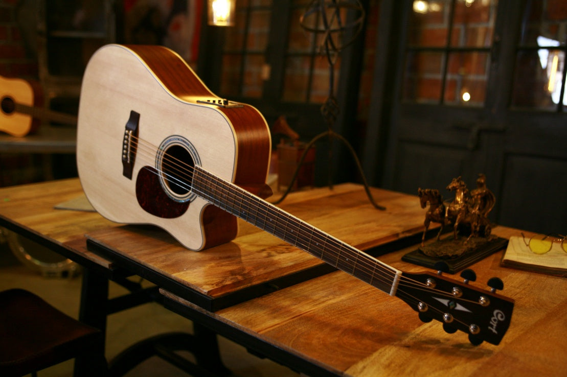 Cort MR710F LH Natural Satin, Electro Acoustic Guitar for sale at Richards Guitars.