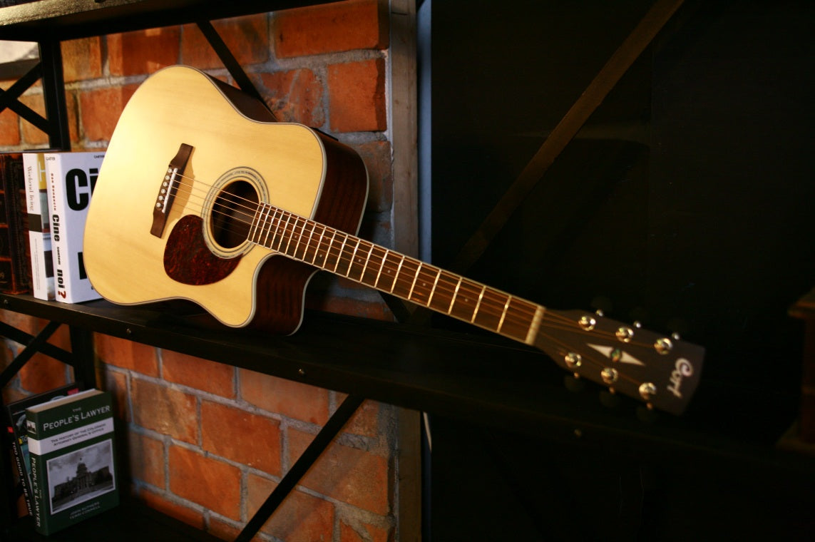 Cort MR710F LH Natural Satin, Electro Acoustic Guitar for sale at Richards Guitars.