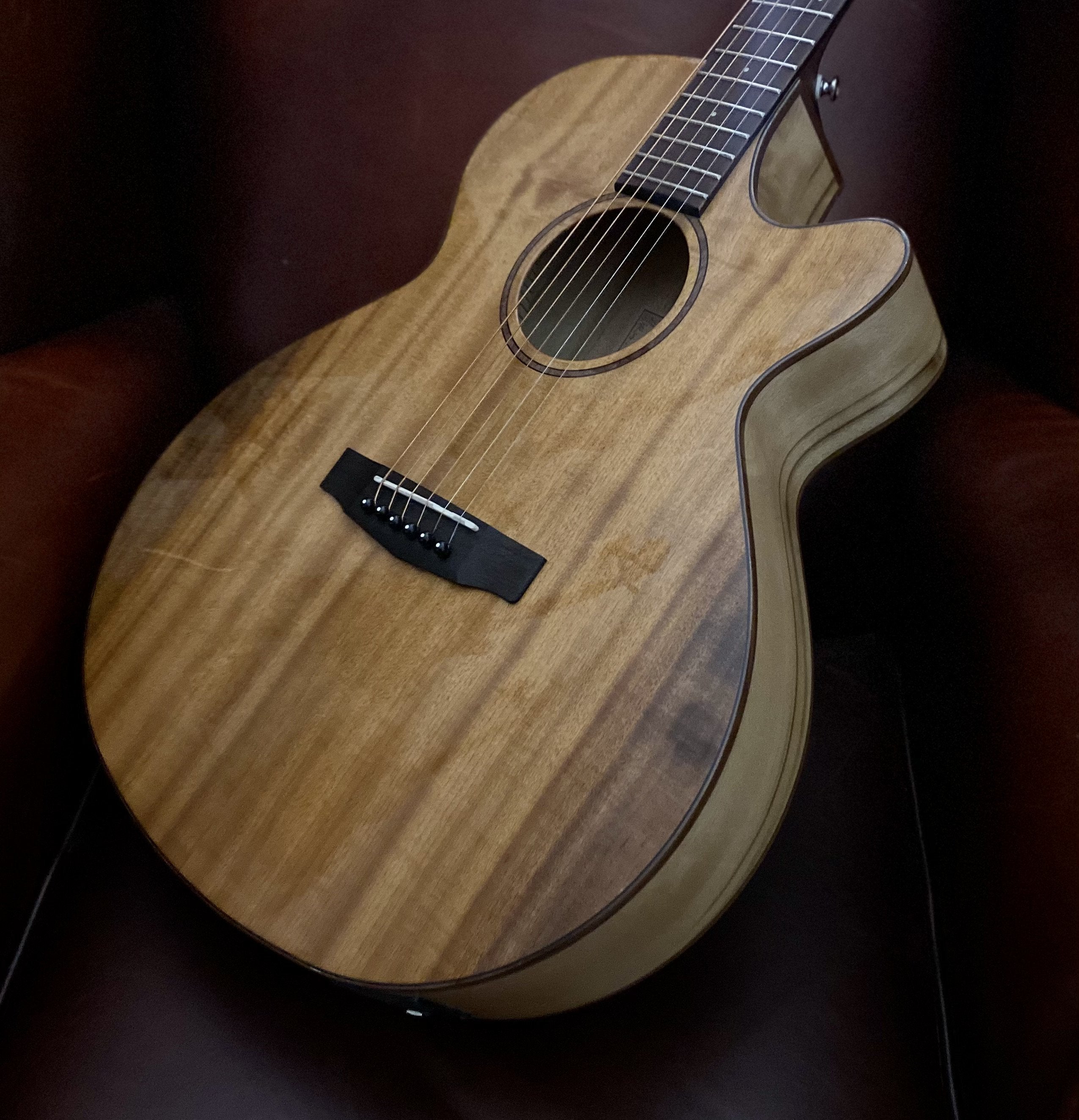 Cort SFX All Myrtlewood Natural Gloss, Electro Acoustic Guitar for sale at Richards Guitars.