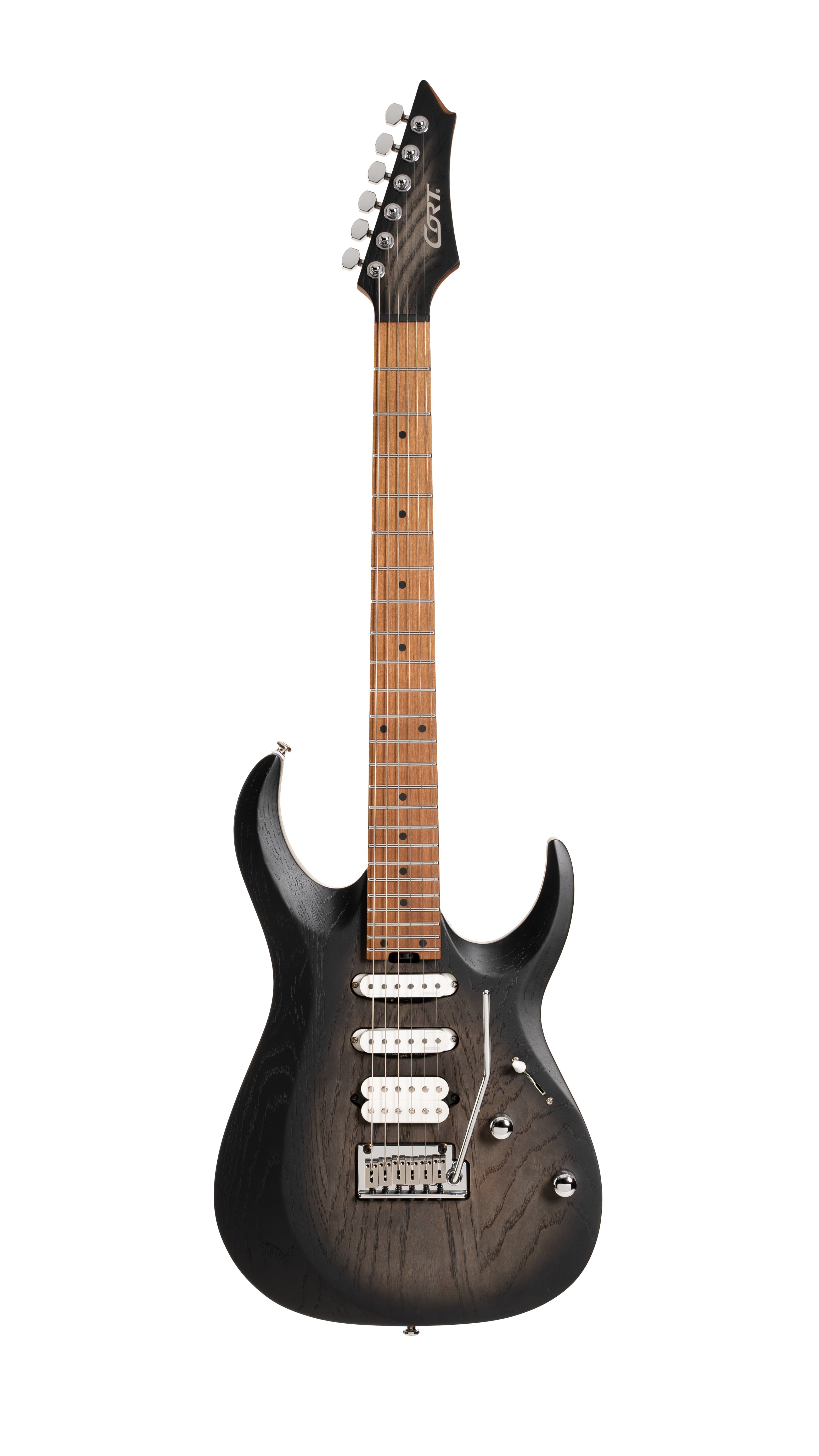 Cort X700 Triality Openpore Black Burst, Electric Guitar for sale at Richards Guitars.