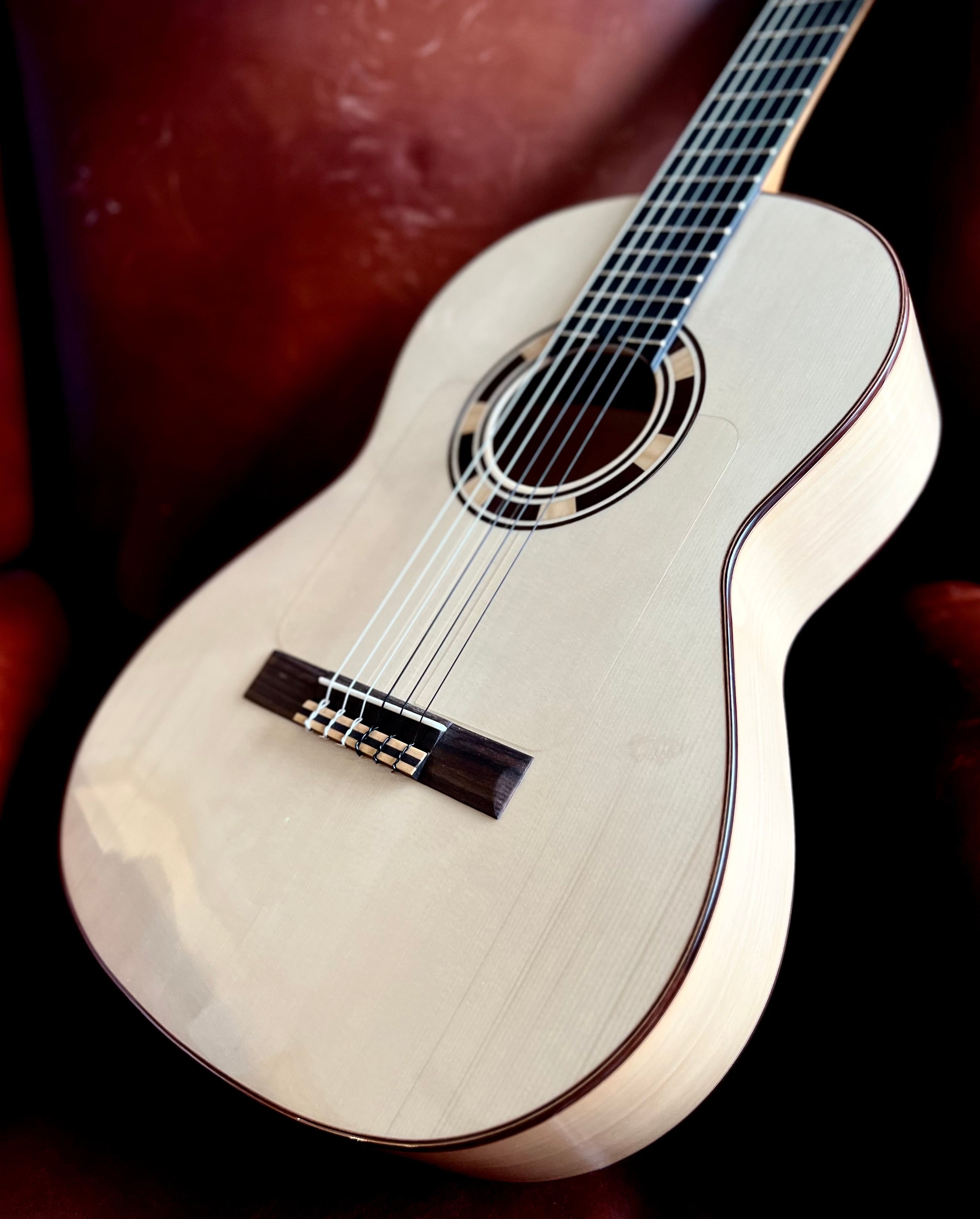 Kremona ROSA BLANCA RB, Solid Spruce, Solid Cypress, Electro Nylon Strung Guitar for sale at Richards Guitars.