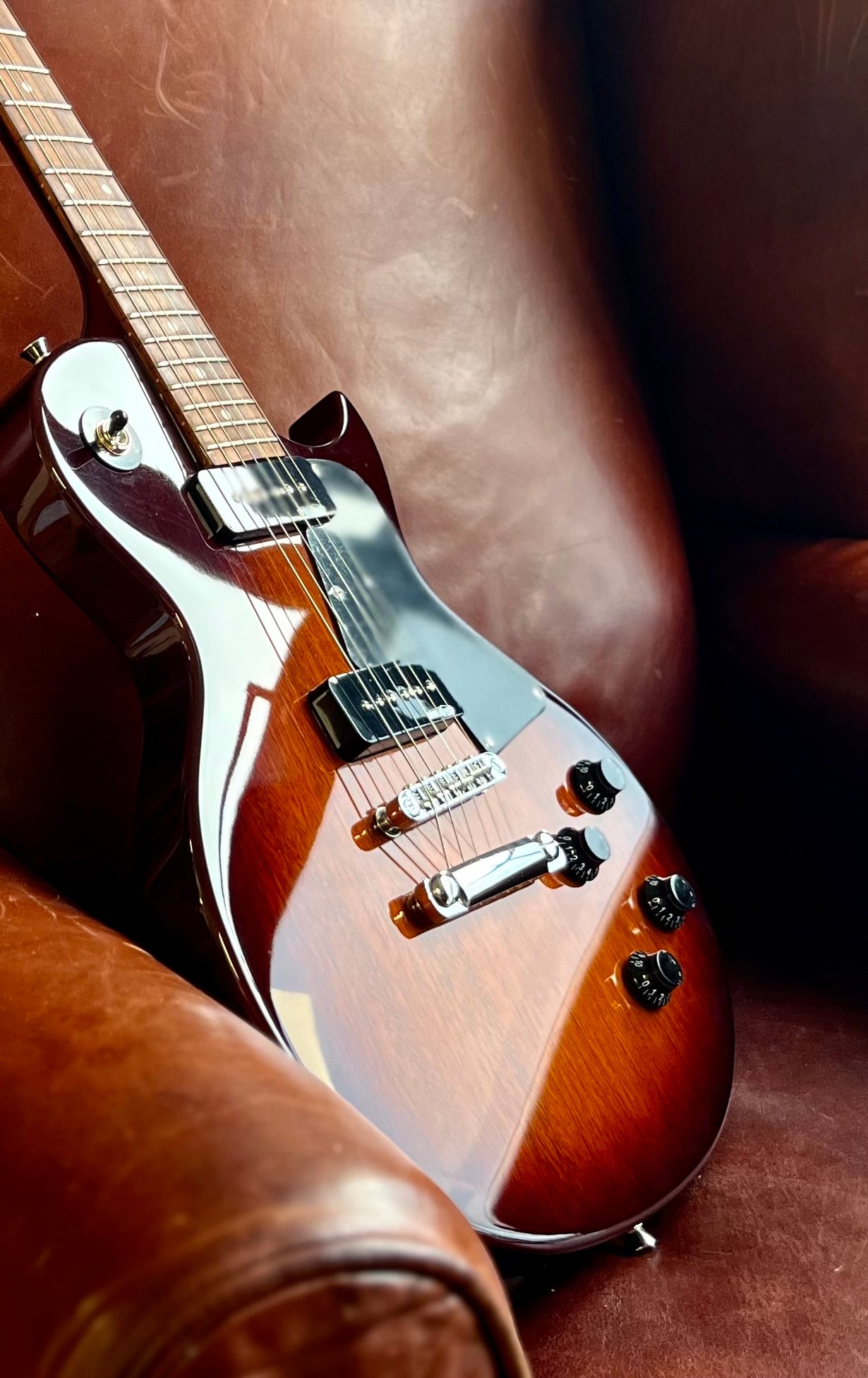 Vintage* V132TSB Electric Guitar, Electric Guitar for sale at Richards Guitars.