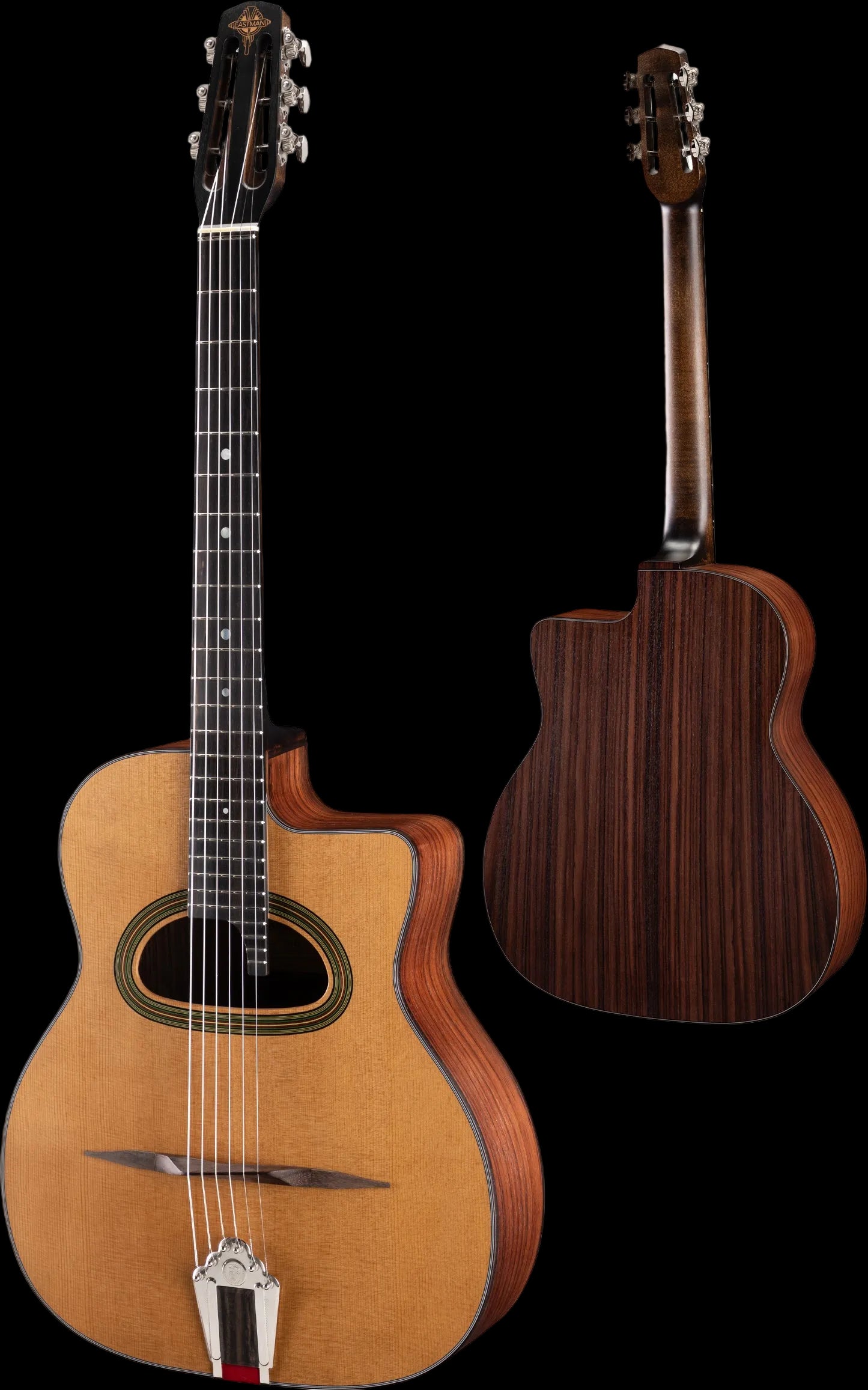 Eastman DM3 Natural Acoustic Guitar (Price inc. Custom Pro Setup Package)