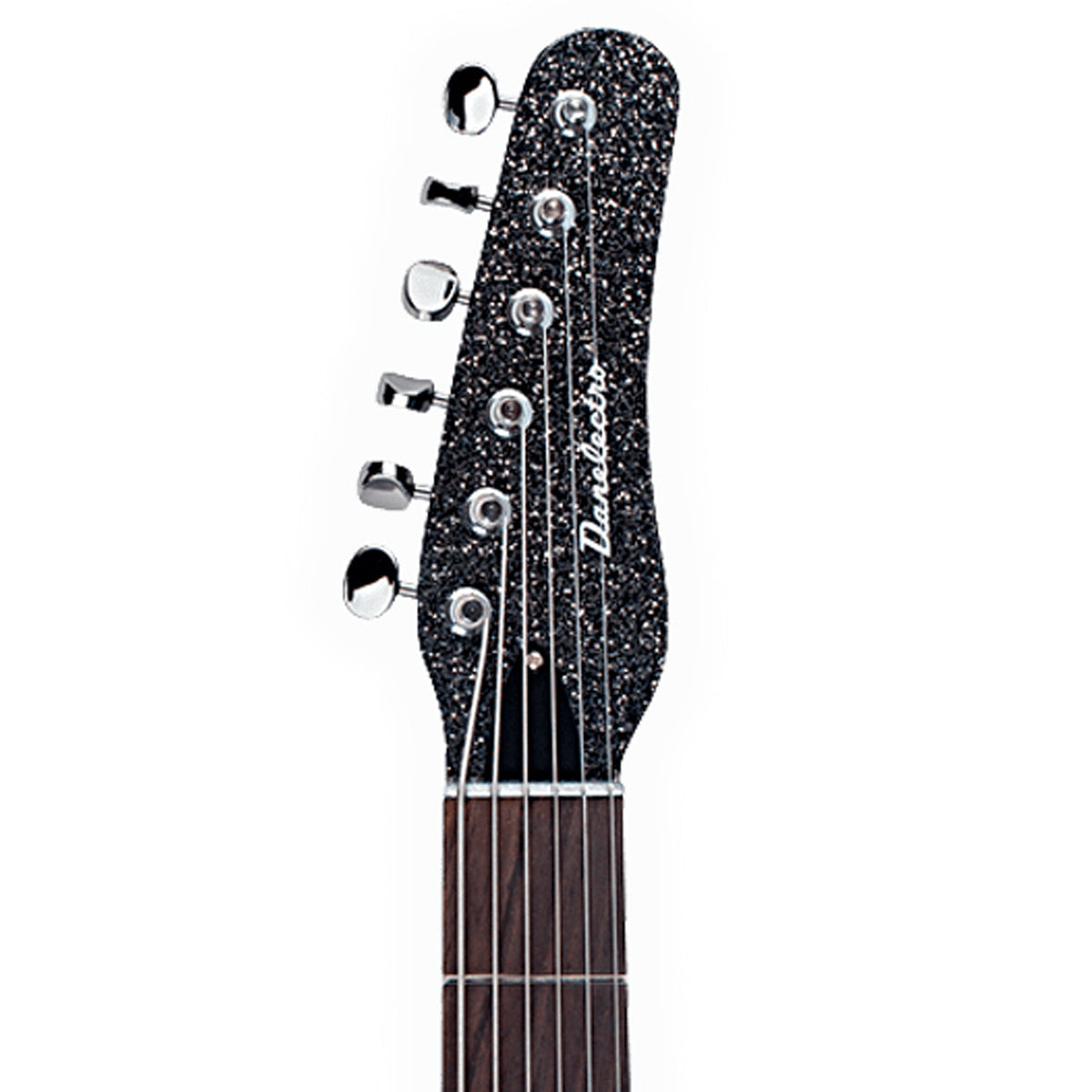 Danelectro '56 Baritone Electric Guitar ~ Black Sparkle, Electric Guitar for sale at Richards Guitars.