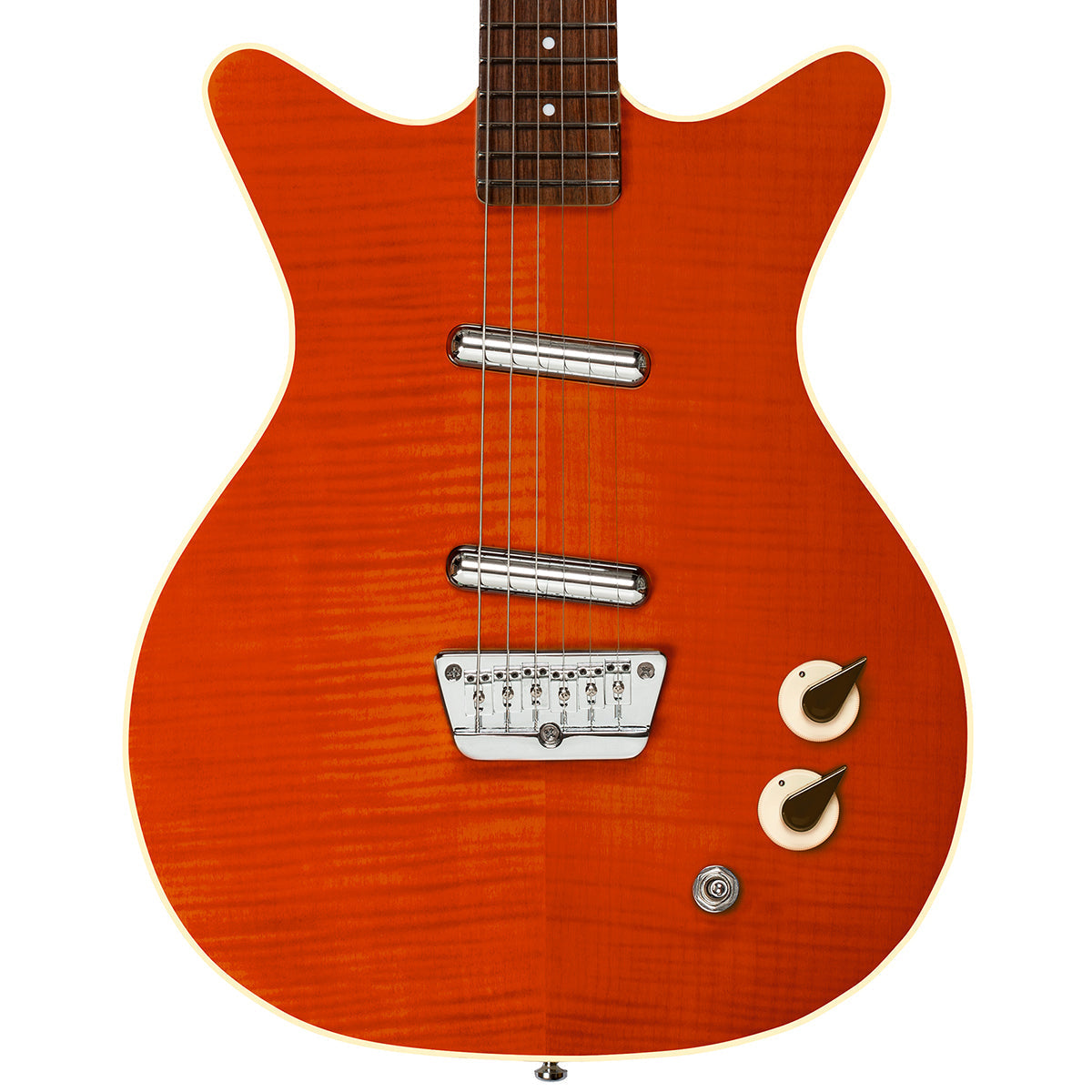 Danelectro '59 Divine Electric Guitar ~ Flame Maple, Electric Guitar for sale at Richards Guitars.