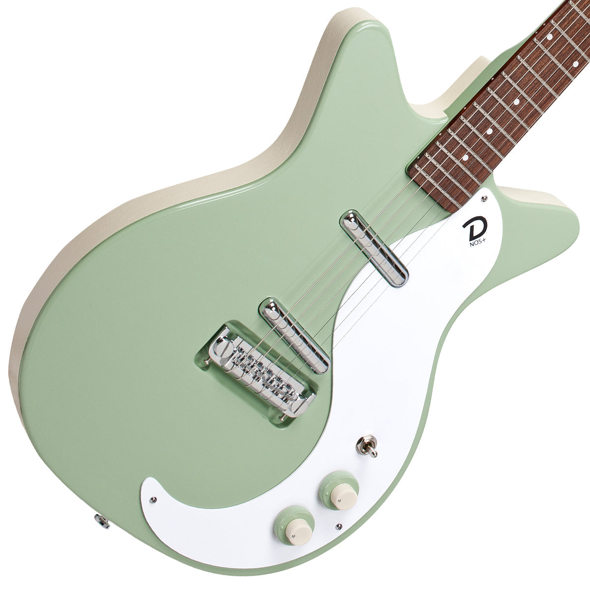 Danelectro '59M NOS Electric Guitar ~ Keen Green, Electric Guitar for sale at Richards Guitars.