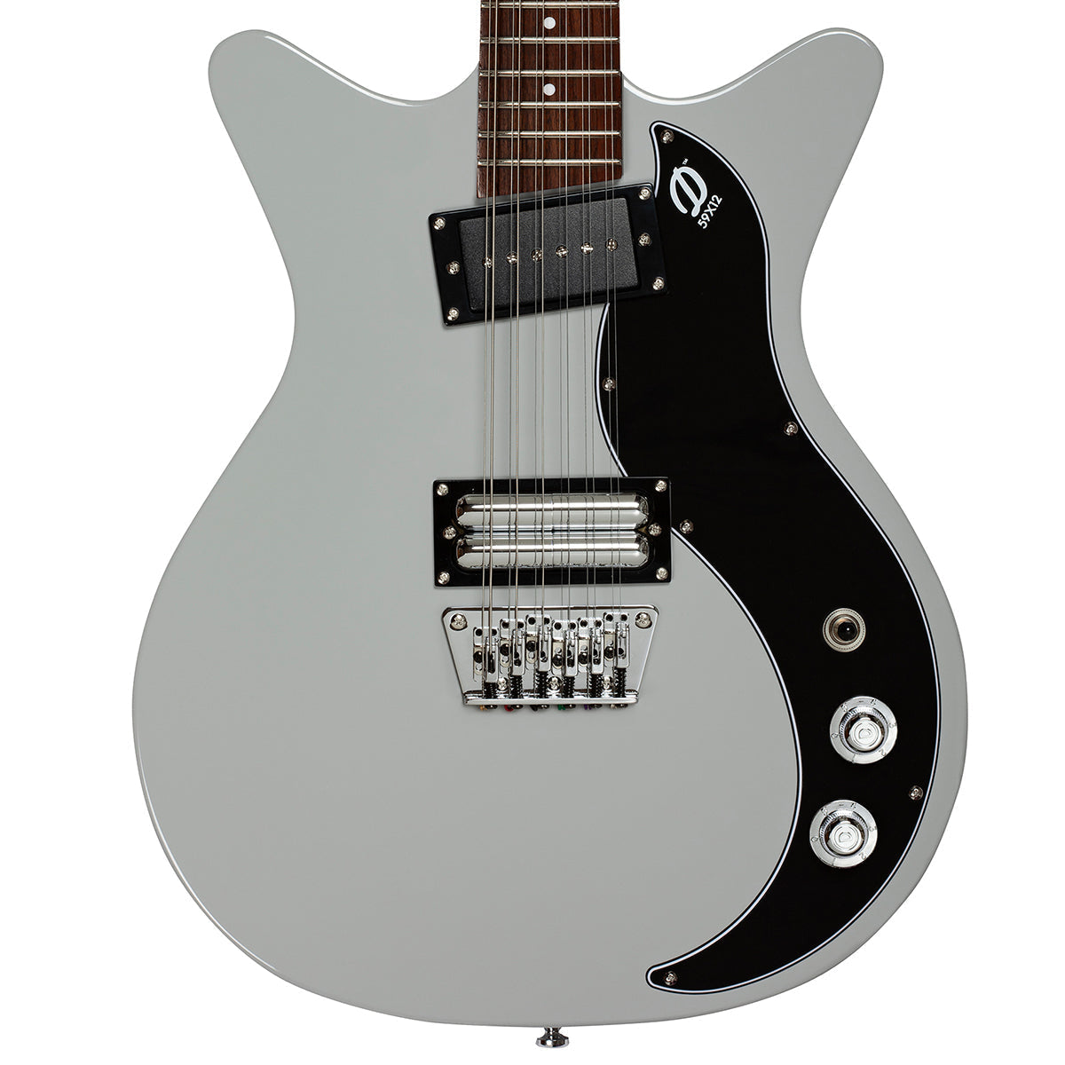 Danelectro '59X 12 String Electric Guitar ~ Ice Grey, Electric Guitar for sale at Richards Guitars.