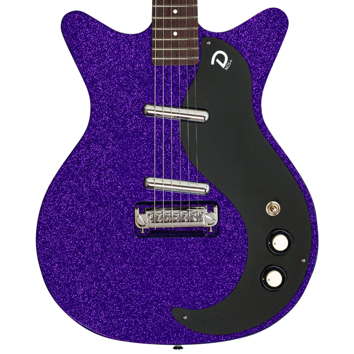 Danelectro Blackout '59M NOS+ Electric Guitar ~ Purple Metalflake, Electric Guitar for sale at Richards Guitars.