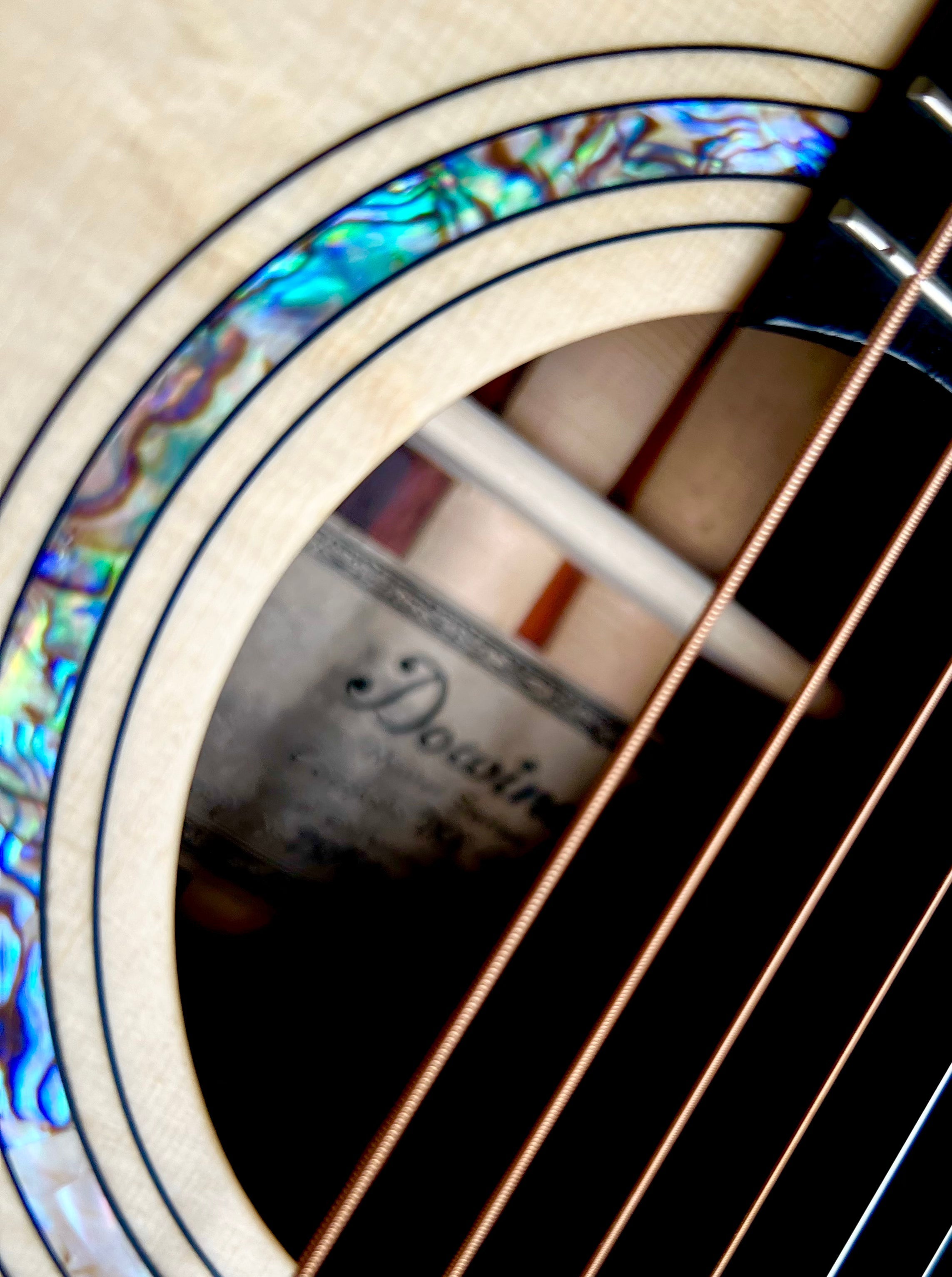 Dowina Cocobolo III Trio Plate GAC Deluxe (Torrified Swiss Moon Spruce), Acoustic Guitar for sale at Richards Guitars.