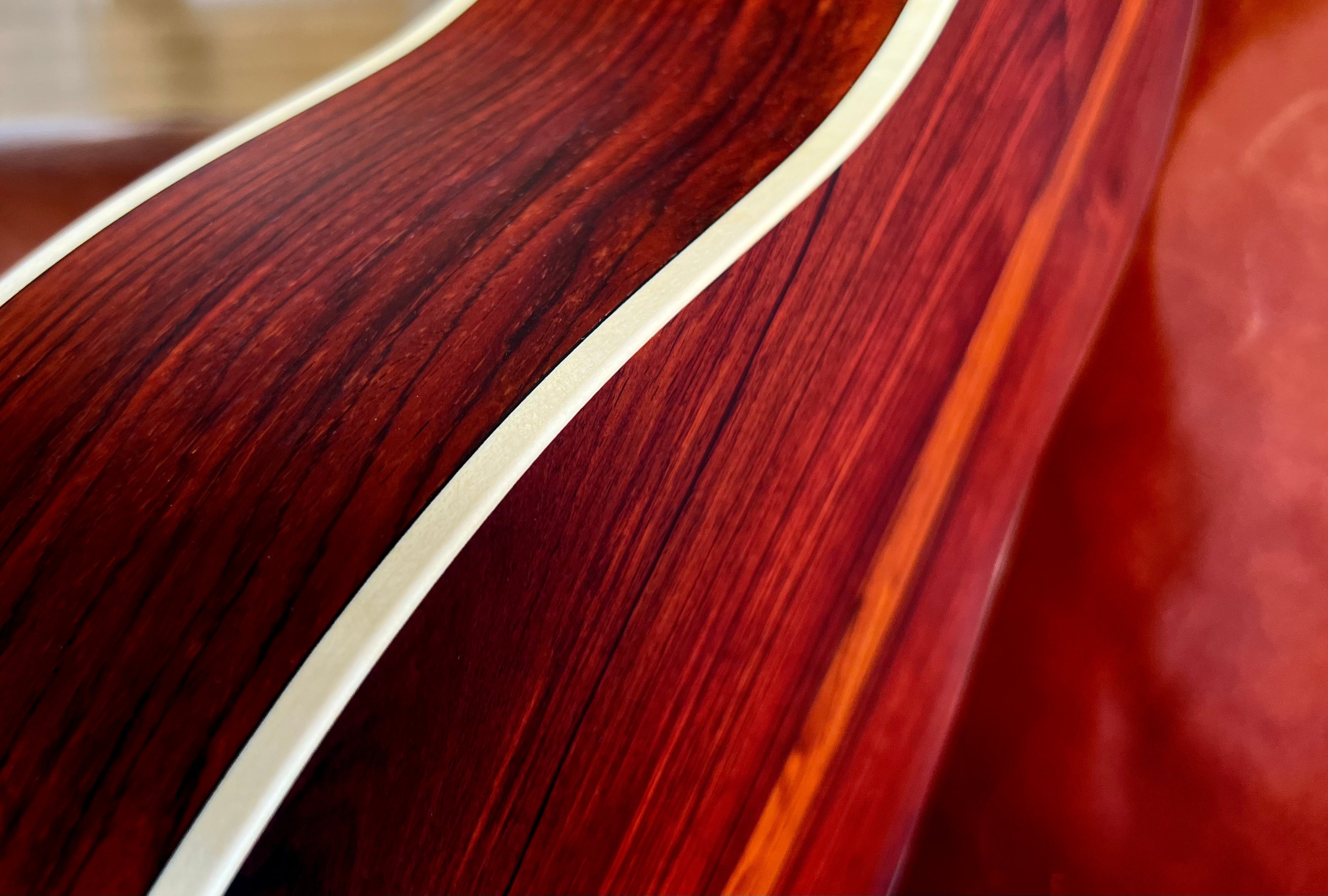 Dowina Cocobolo Trio Plate BV (Cocobolo III), Acoustic Guitar for sale at Richards Guitars.